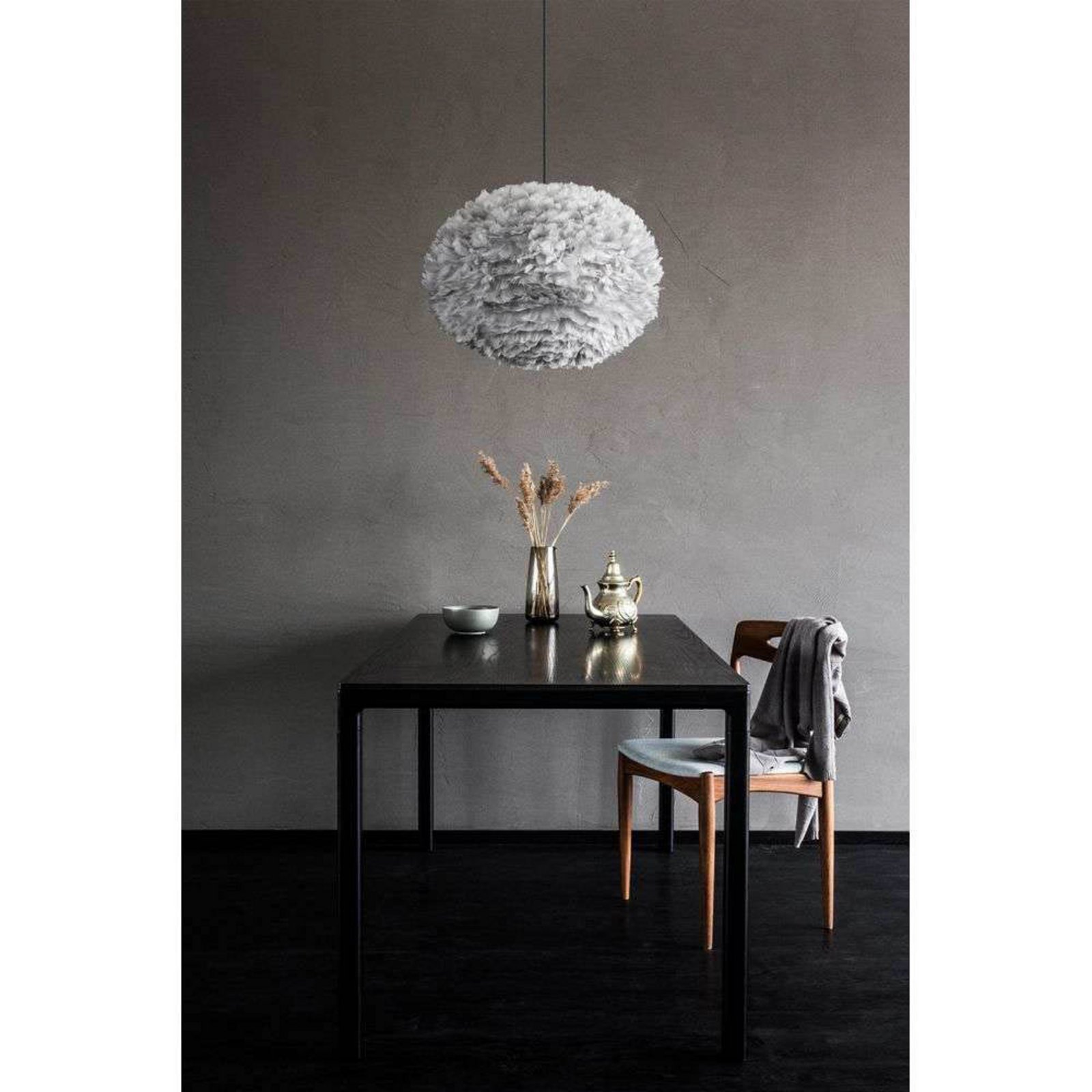 Eos Pendelleuchte Large Grau/Schwarz - UMAGE