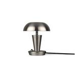 ferm LIVING Tiny bordslampa, nickel, 14 cm, järn, lutningsbar