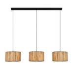 Slama pendant light, 3-bulb, natural colour, seagrass