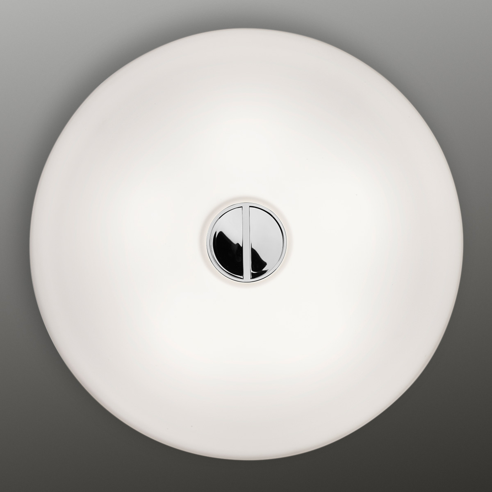 FLOS Button - candeeiro de teto branco IP40