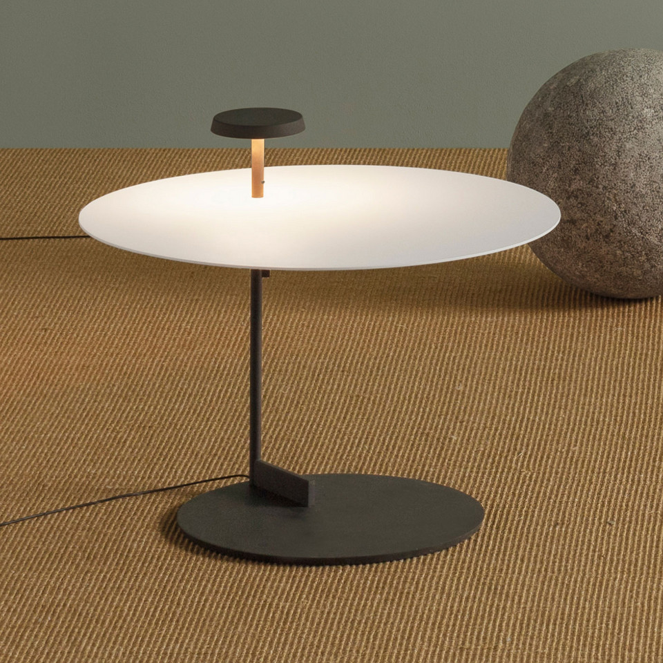 Vibia Platt LED-golvlampa 43 cm, svart från Vibia