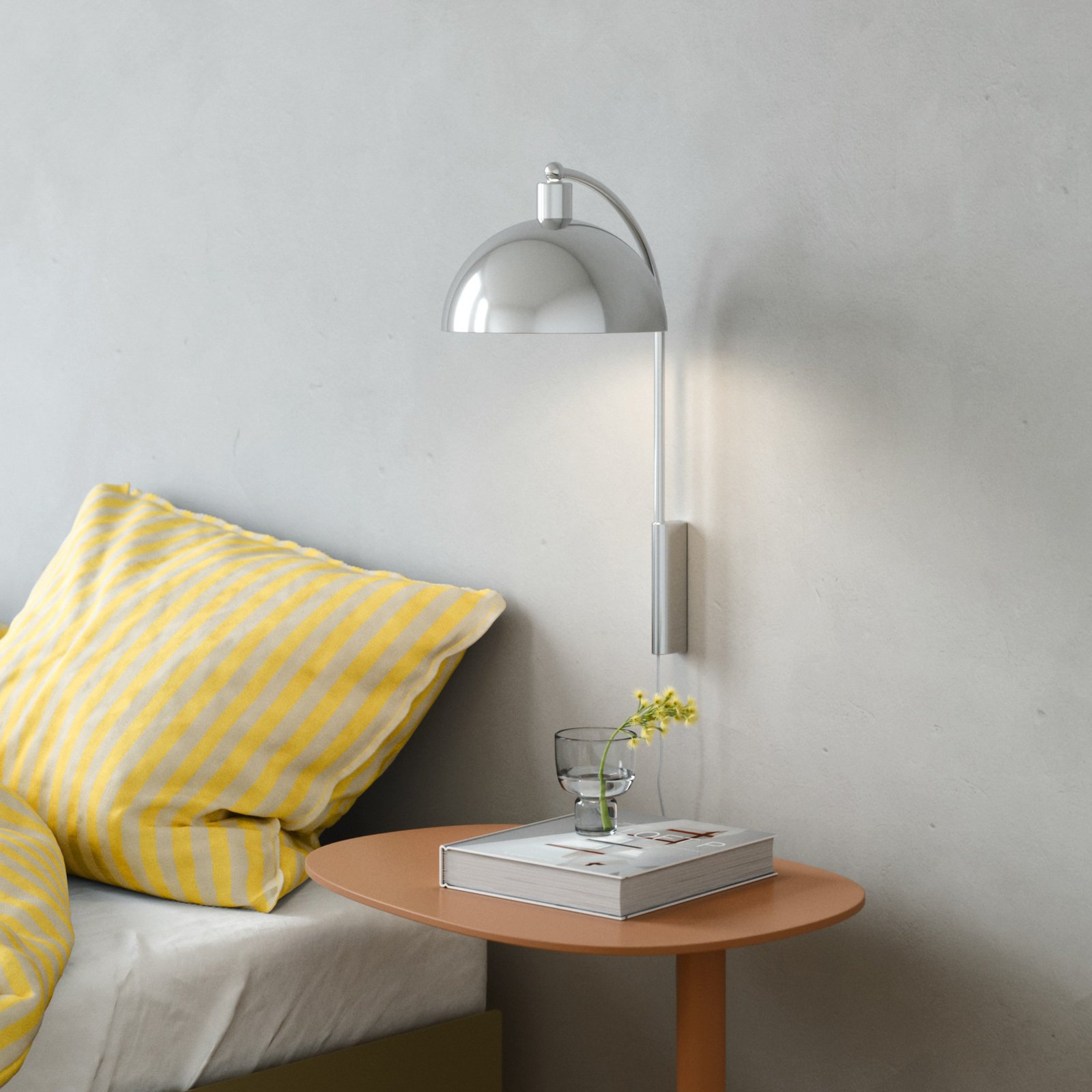 Ellen 20 Wall Lamp Chrome - Nordlux