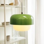 Dyberg Larsen Lámpara colgante Haipot, verde matcha