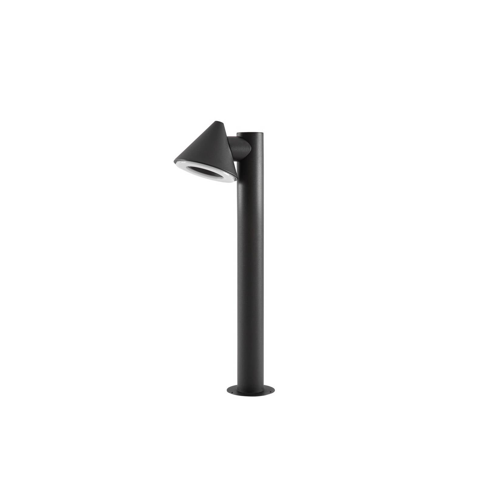 Lindby LED-Wegeleuchte Soran, schwarz, 60 cm, Metall, IP44