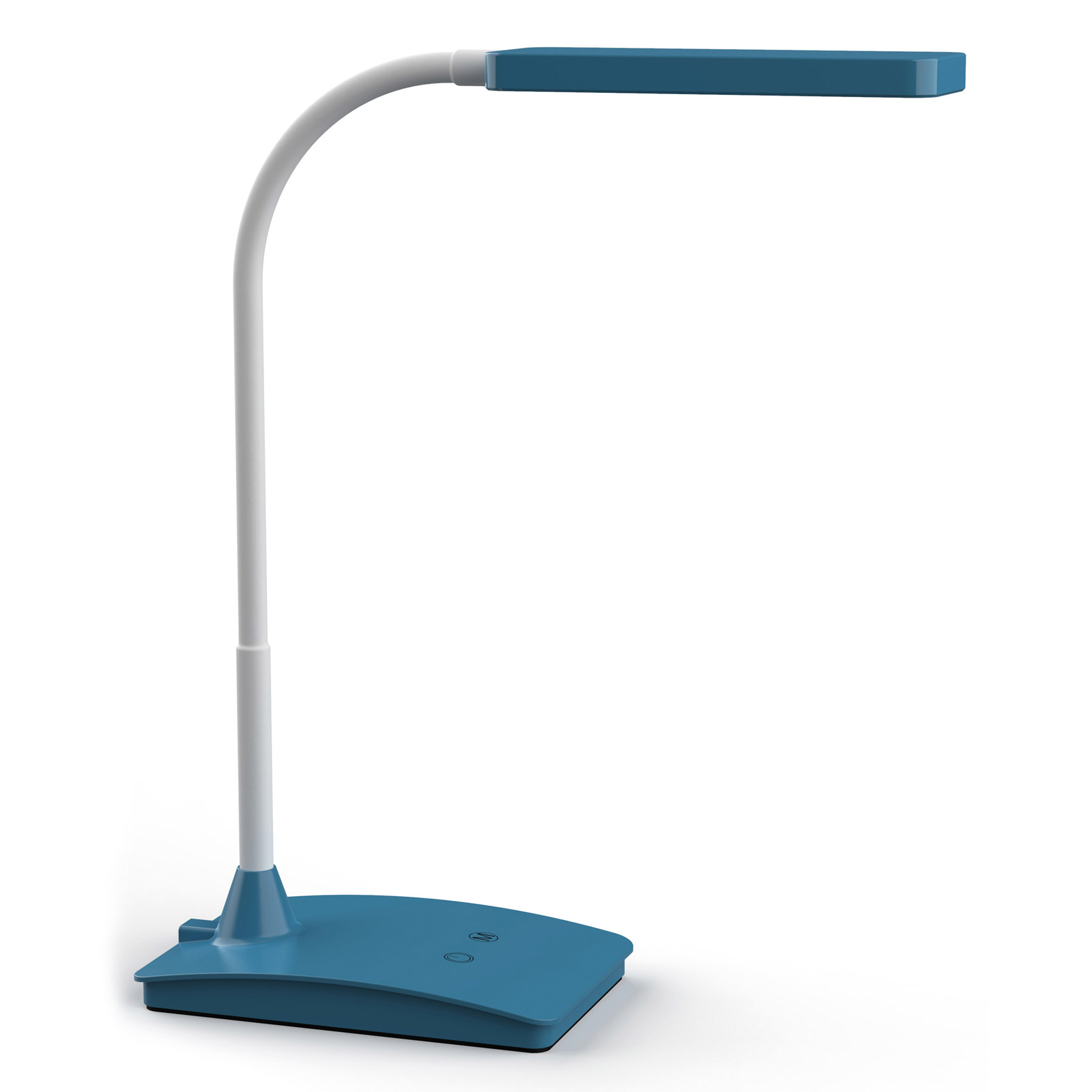 LED-bordslampa MAULpearly, CCT dimbar blå