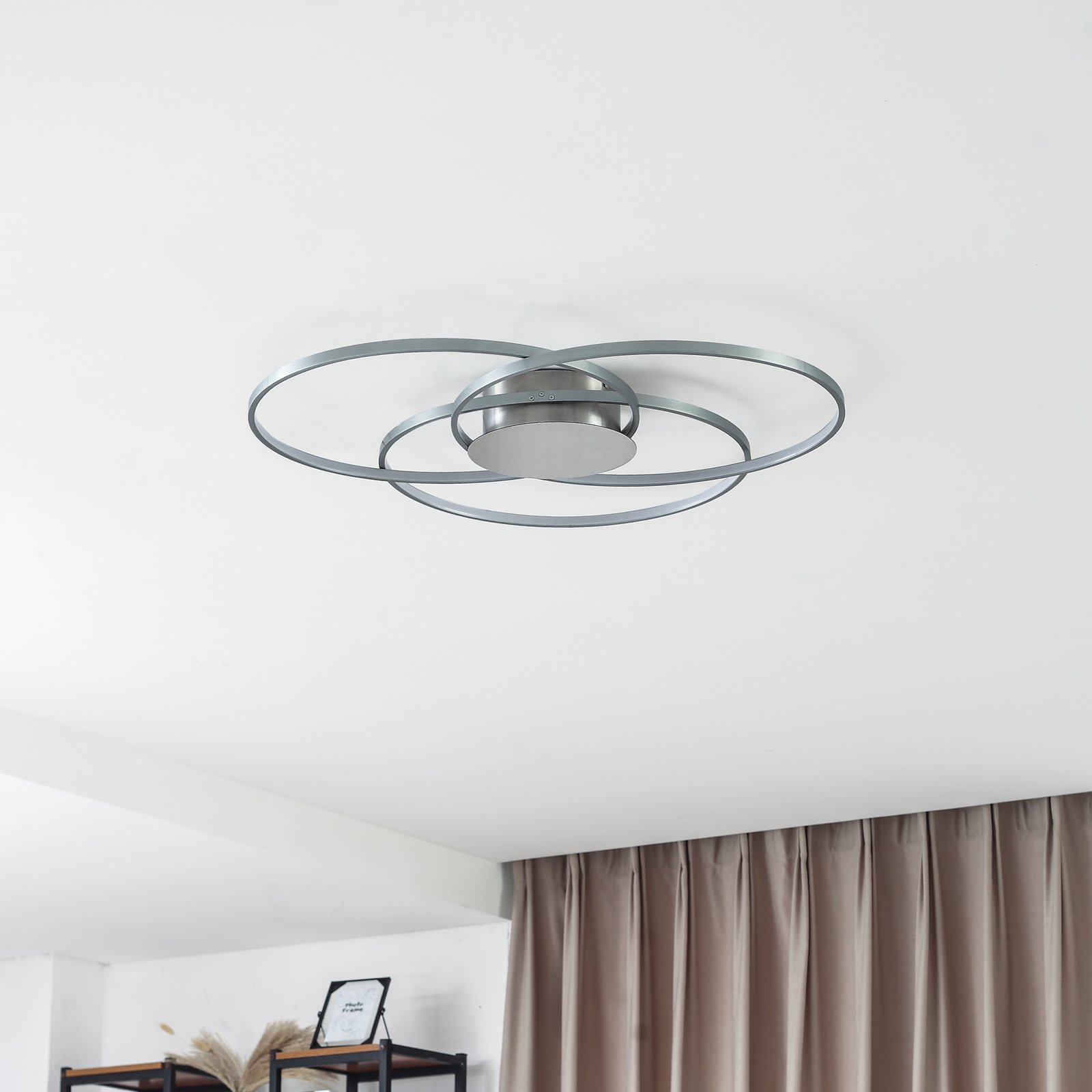 Riley Ceiling Lamp Alu - Lindby