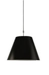 Costanza Candeeiro Suspenso Liquorice Black - Luceplan