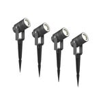 Lucande ulkokohdevalaisin Galina, 4 kpl, maadoituspiikki, pistotulppa