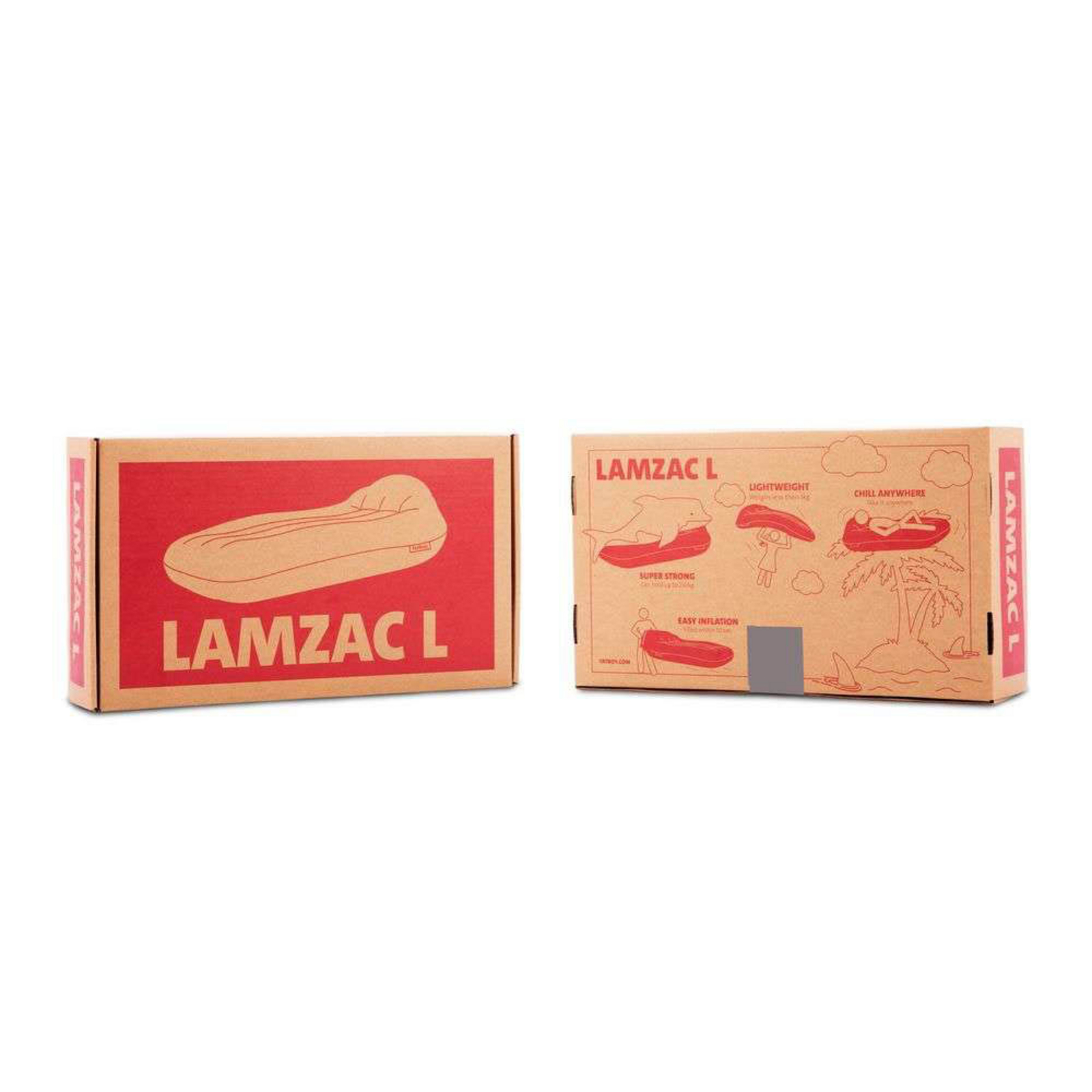 Lamzac® L 3.0 Sitzsack Stuhl Red - Fatboy®