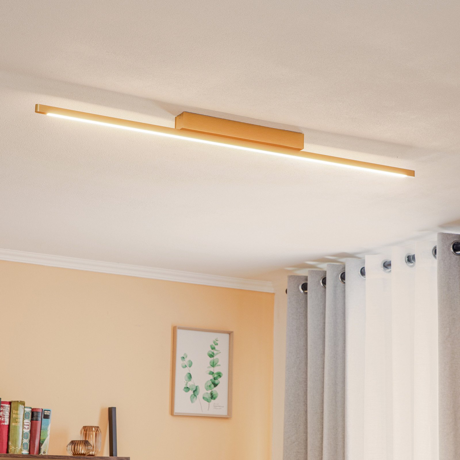 Quitani Talon plafonieră LED alamă anodizată - Bucătărie - modern - alamă mată anodizată - Aluminiu