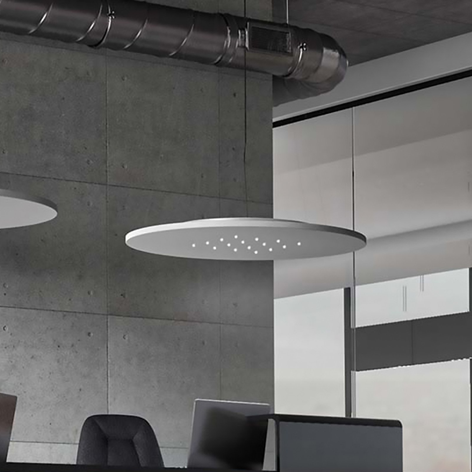 LEDWORKS Sono-LED Round 16 Pendant 940 38° up&down