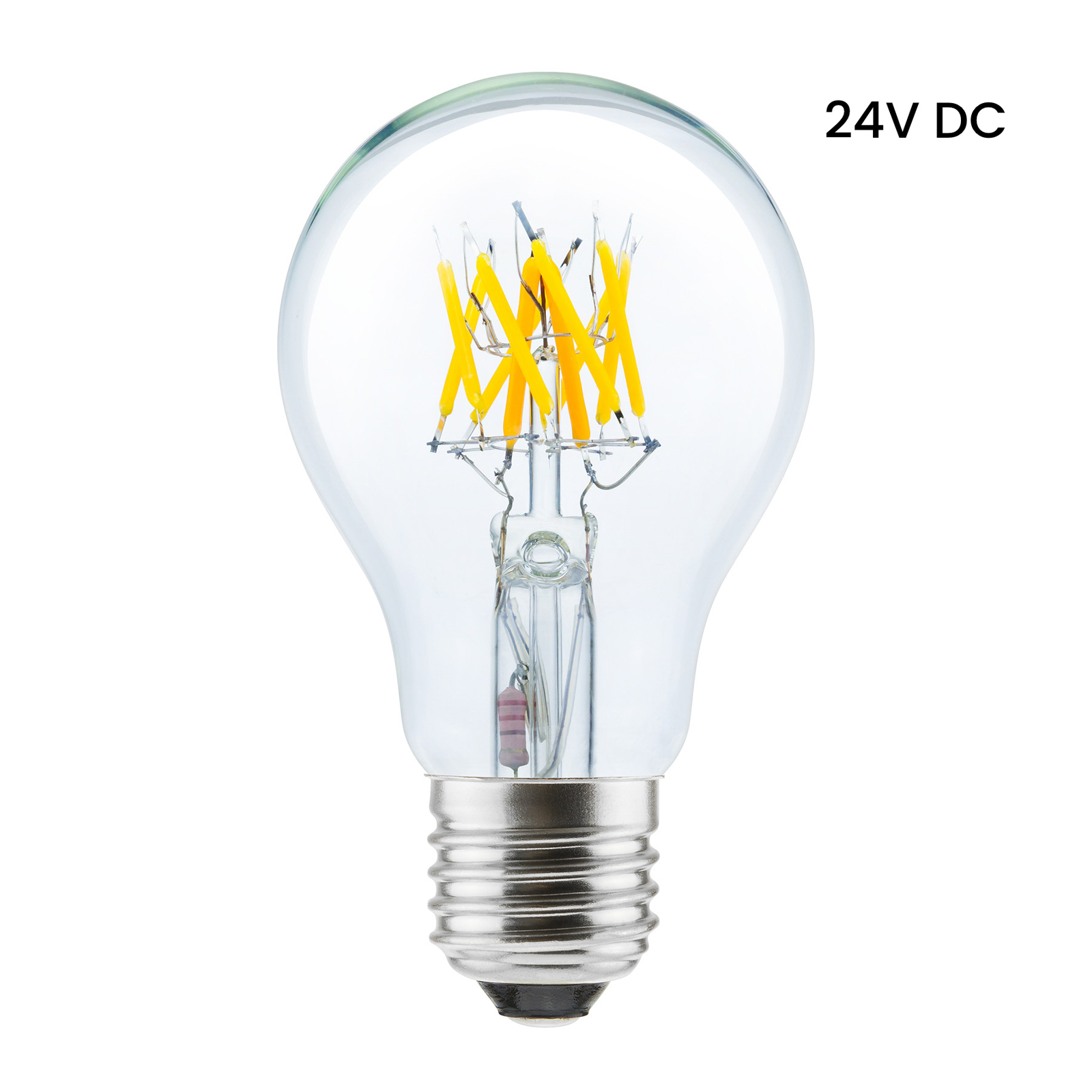 SEGULA LED-lamp 24V E27 6W 927 Hõõgniit ümbritsev valgusallikas