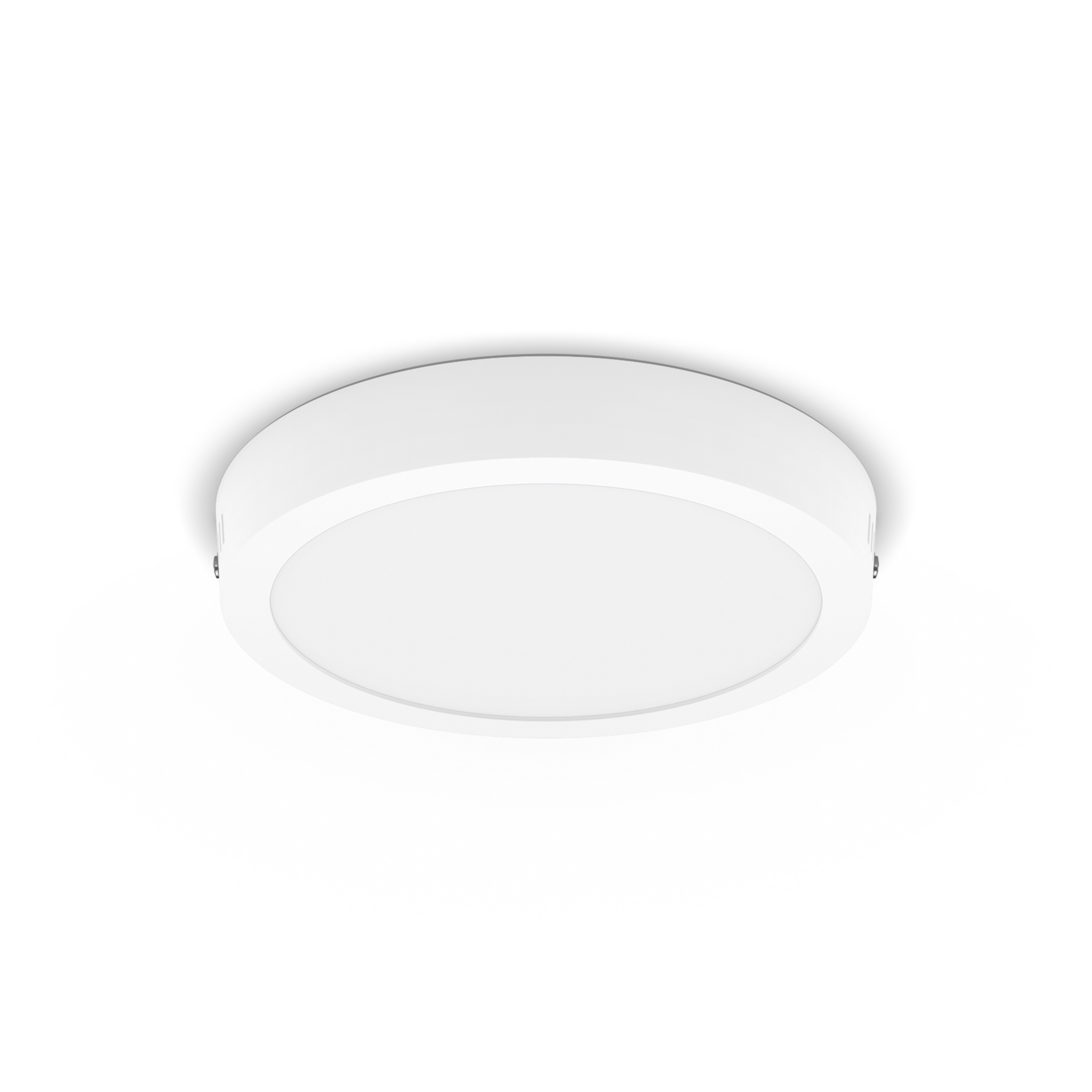 Philips Slim Surface LED 4.000 K rund 21cm hvid