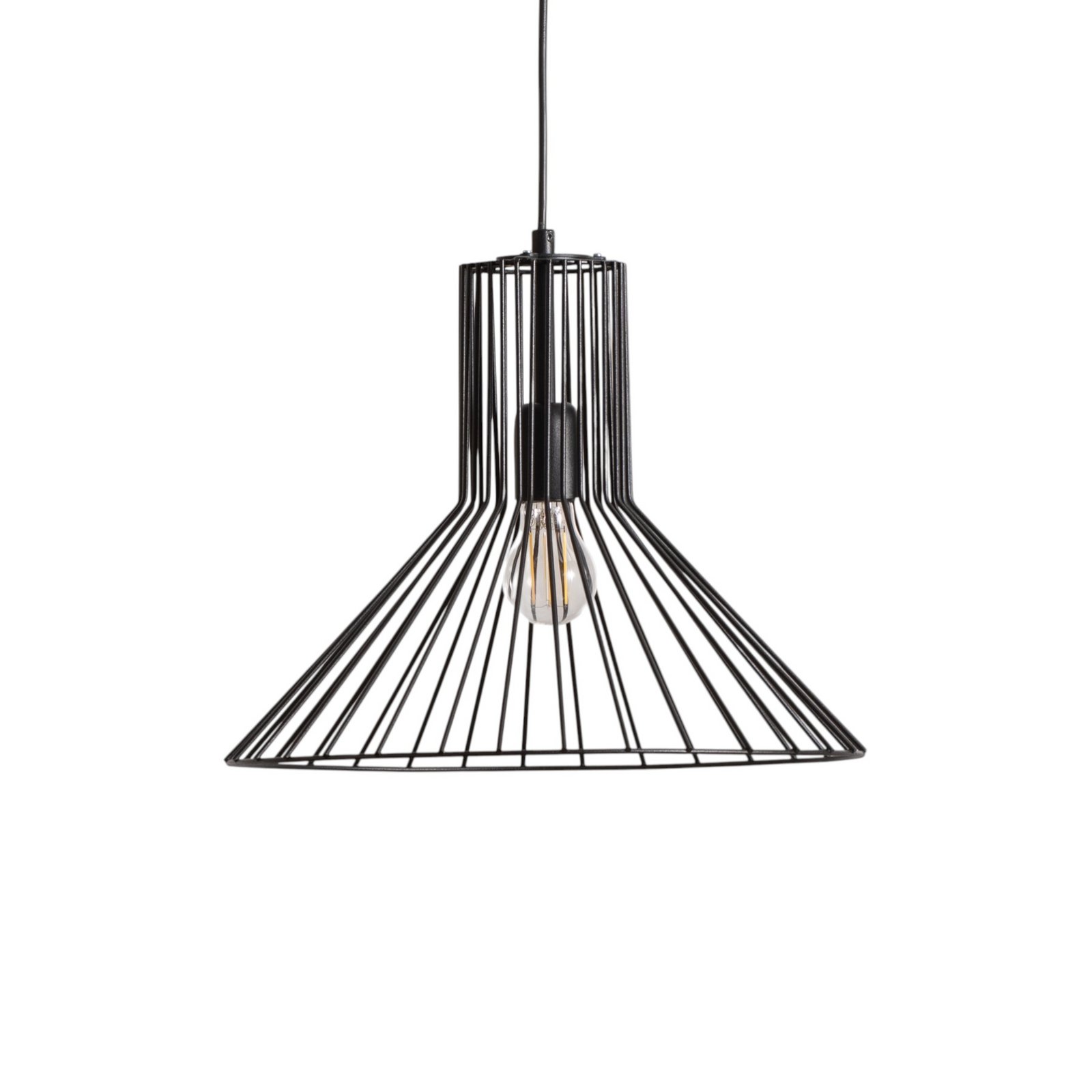 Rippvalgustid Fellini MR-757, must, metall, Ø 38 cm