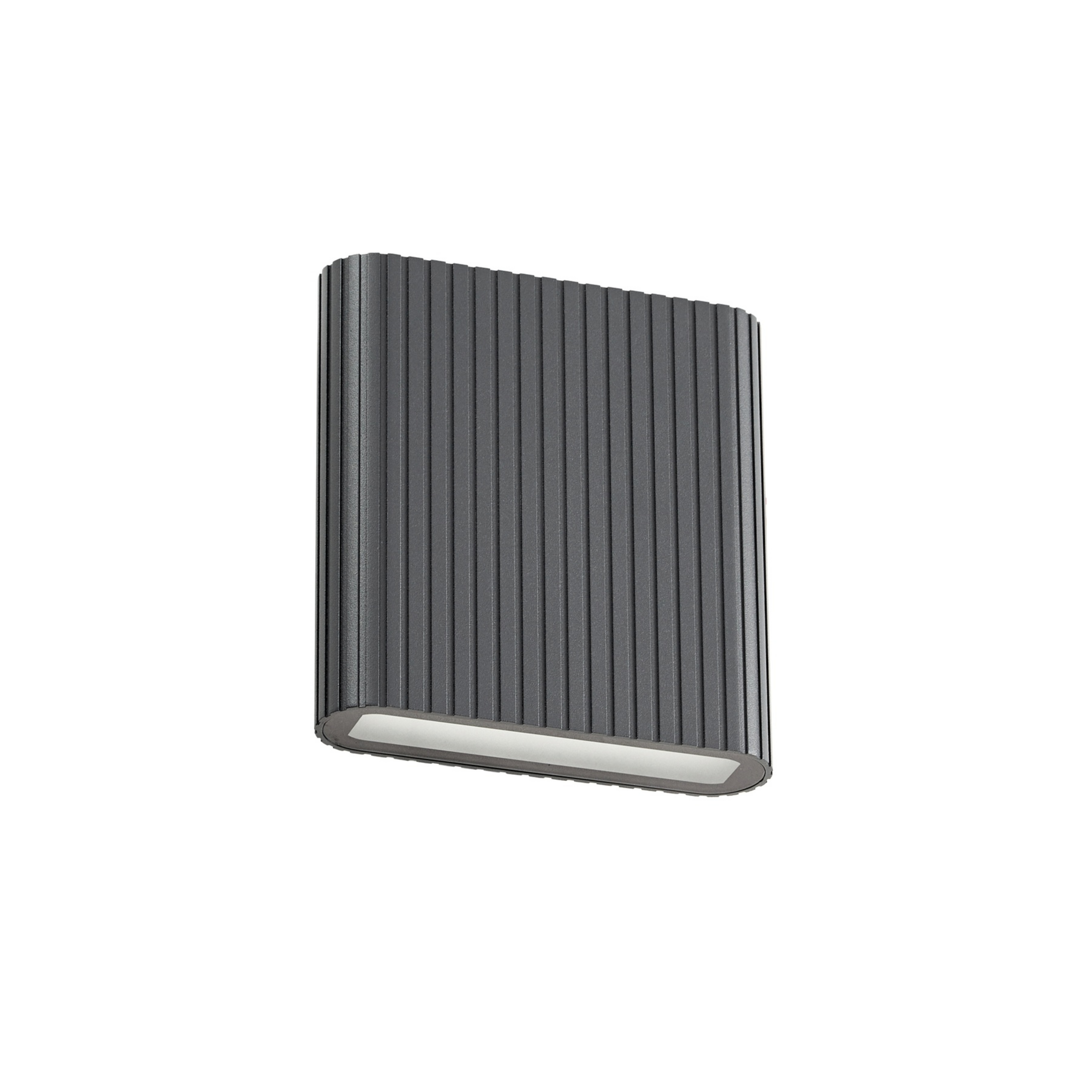 Raija LED outdoor wall lamp, anthracite, 19 cm, CCT - Lucande