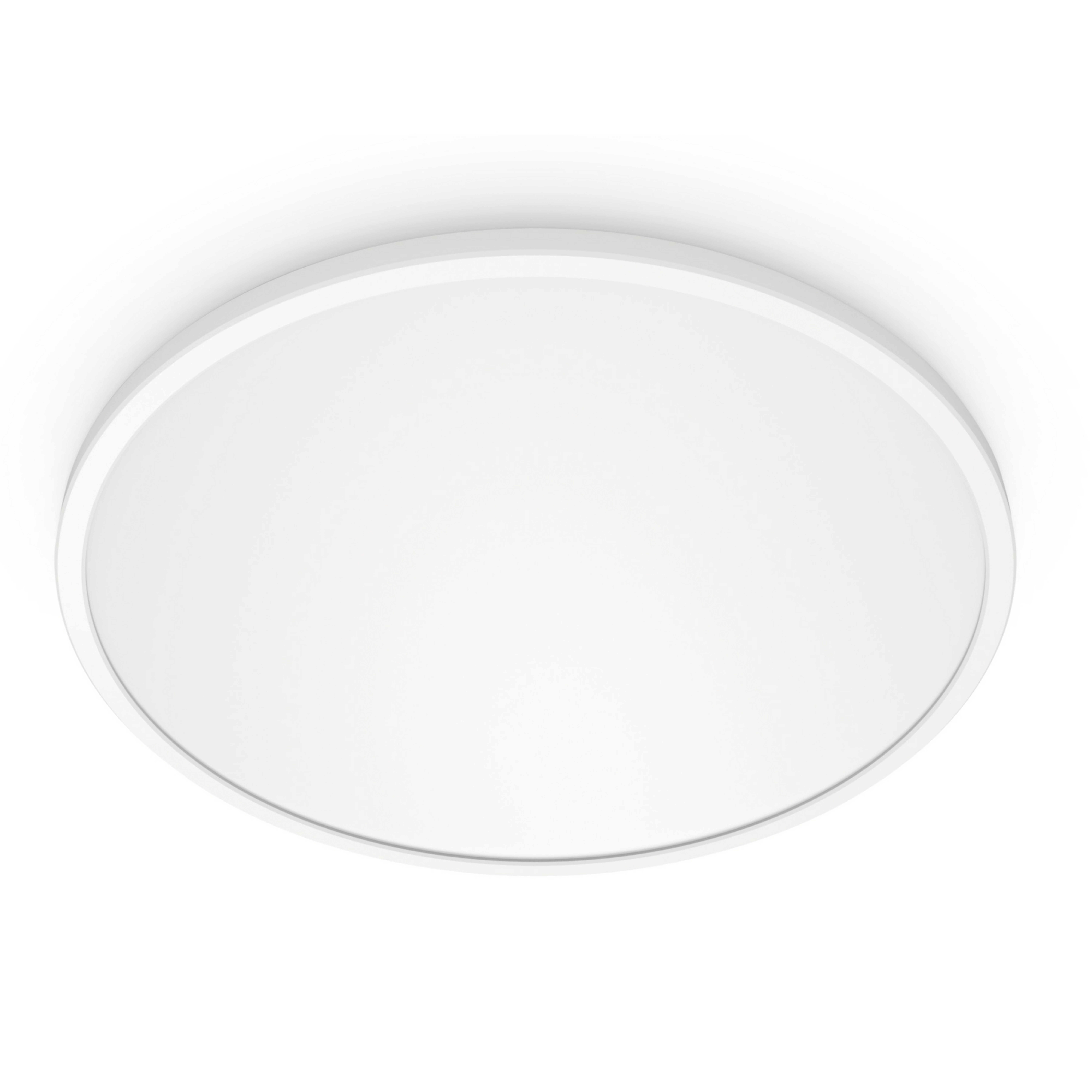 WiZ SuperSlim LED-Deckenleuchte CCT Ø29cm weiß