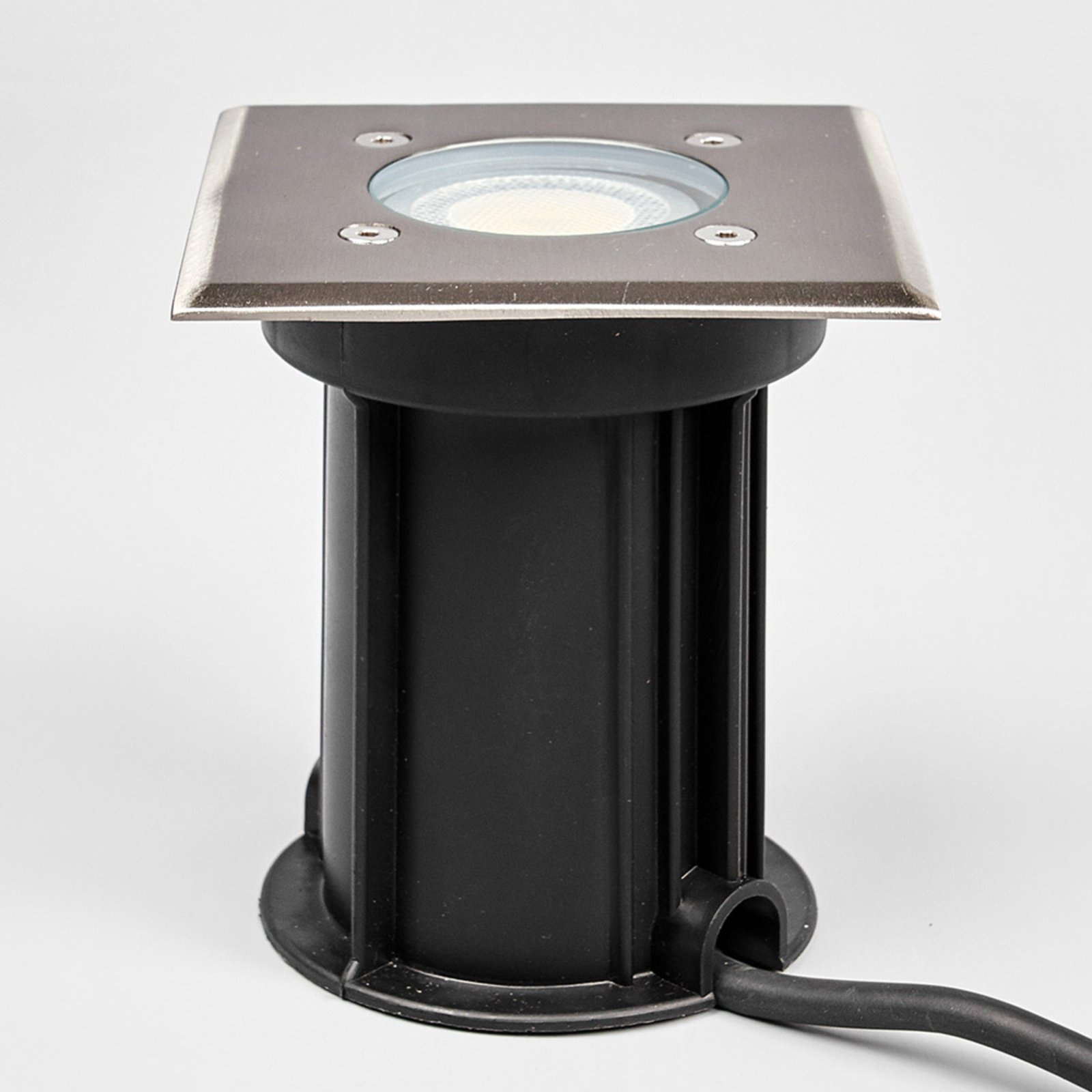 Insa Square Erd Spot IP67 Stainless Steel - Lindby