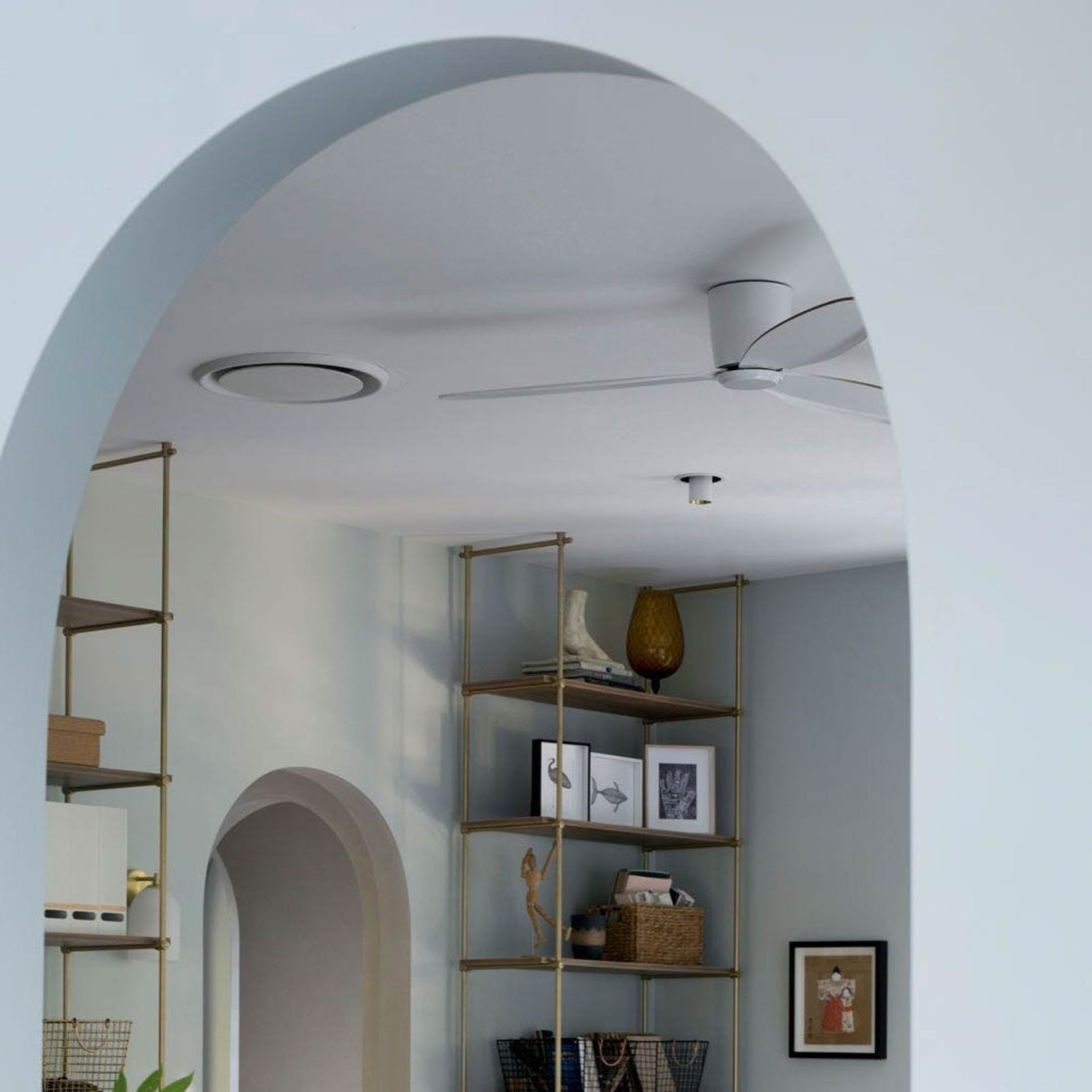 Ventilateur de plafond Airfusion Radar, blanc, Ø 132 cm - Beacon Ventilateur de plafond Airfusion Radar, blanc, Ø 132 cm - Beacon