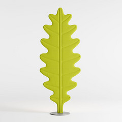 Rotaliana Eden Oak lámpara de pie LED, verde claro