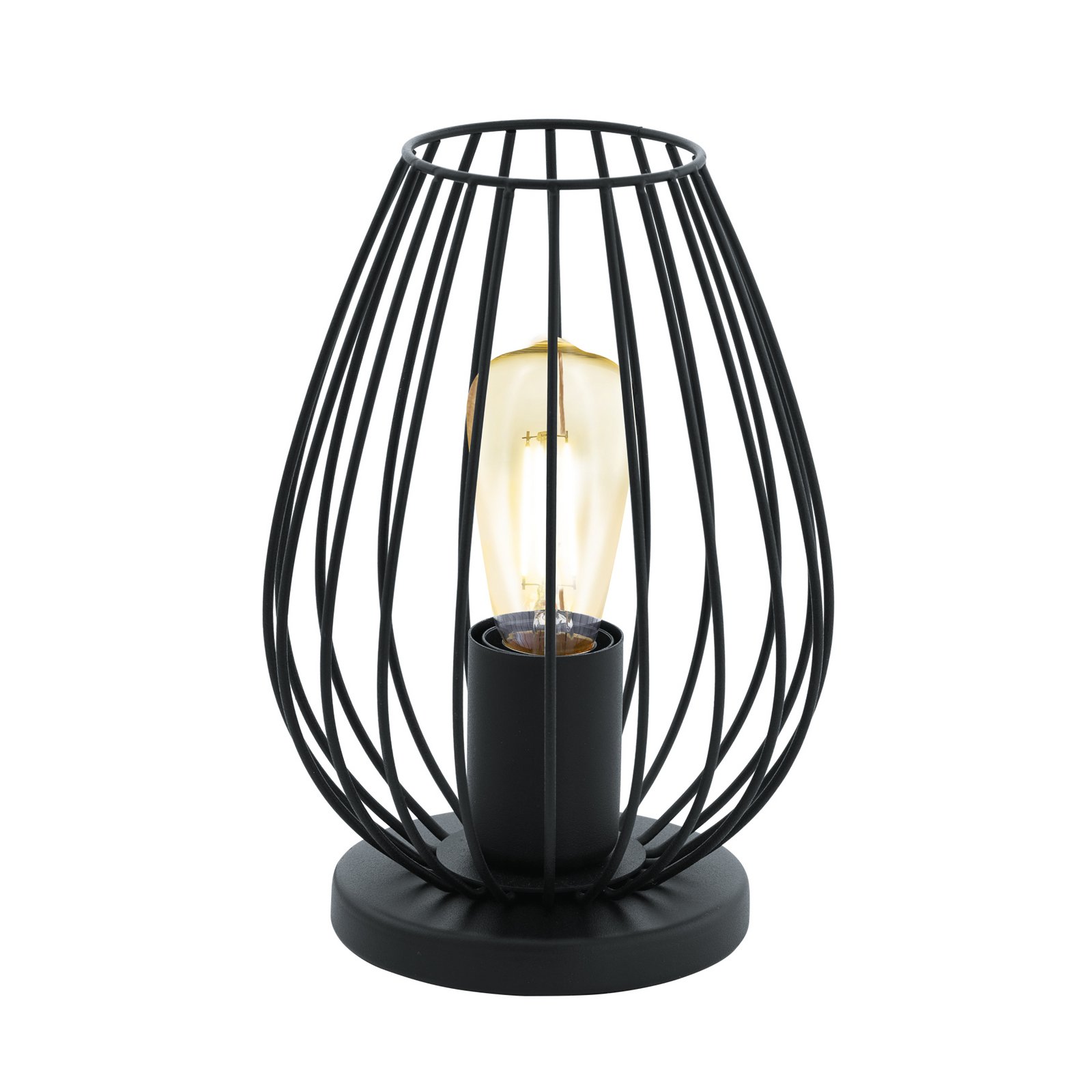 Newtown - asztali lámpa vintage hatással