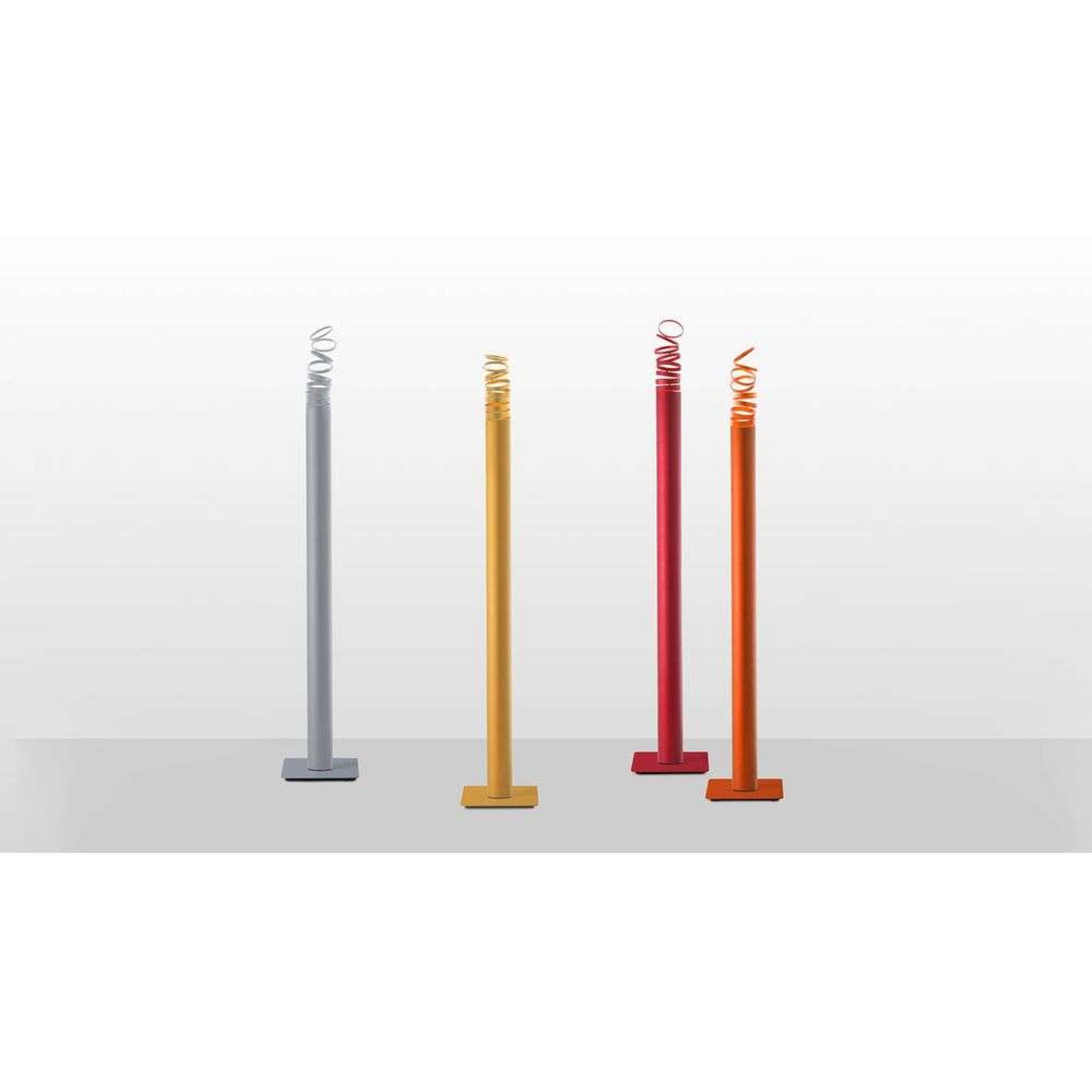 Decomposé Light F LED Lampadar Orange - Artemide