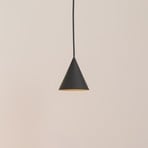 Hängeleuchte ZENITH, dunkelgrau, Ø 11 cm, Metall, GU10