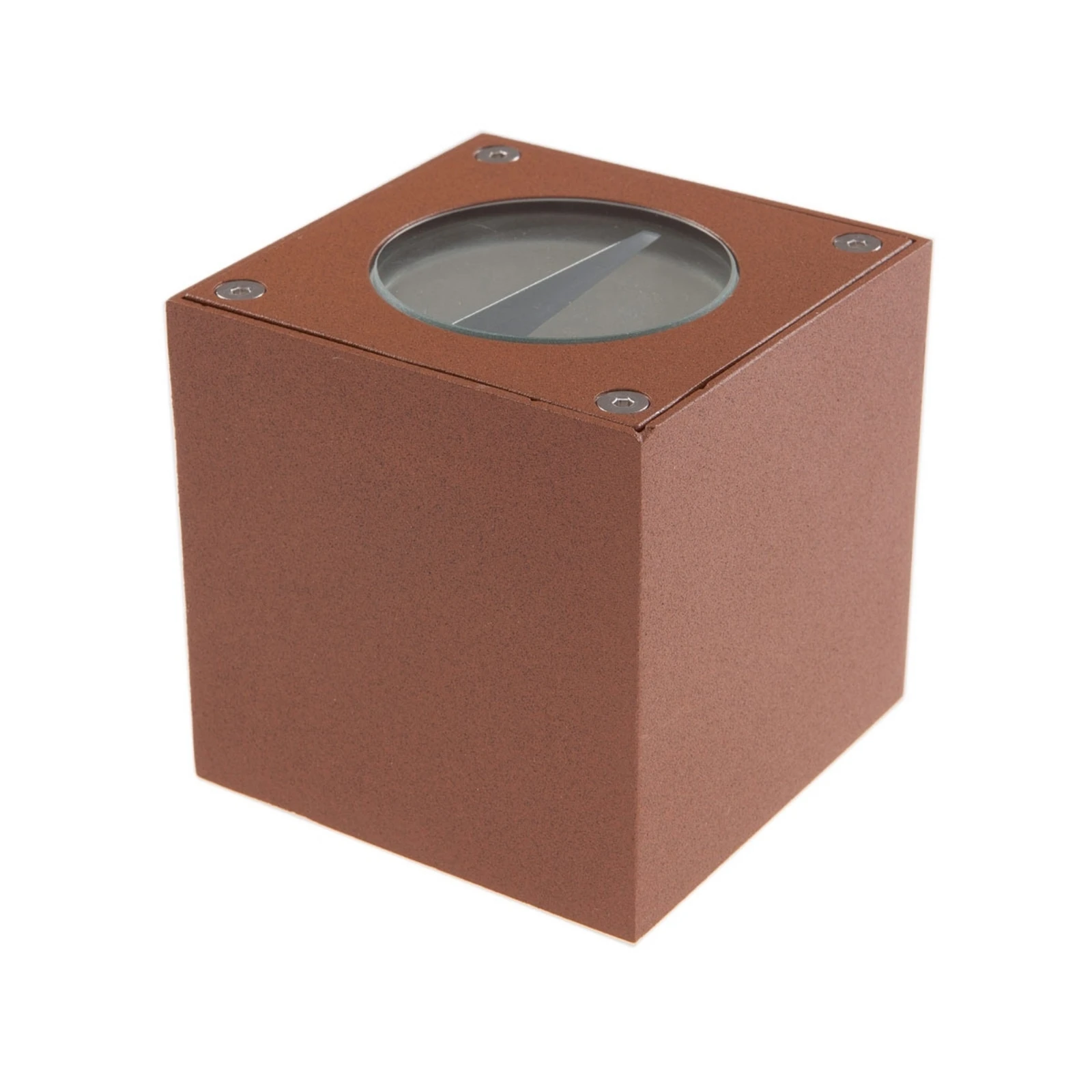 Lucande LED välisvalgusti Jarno, rooste, metall, 9cm