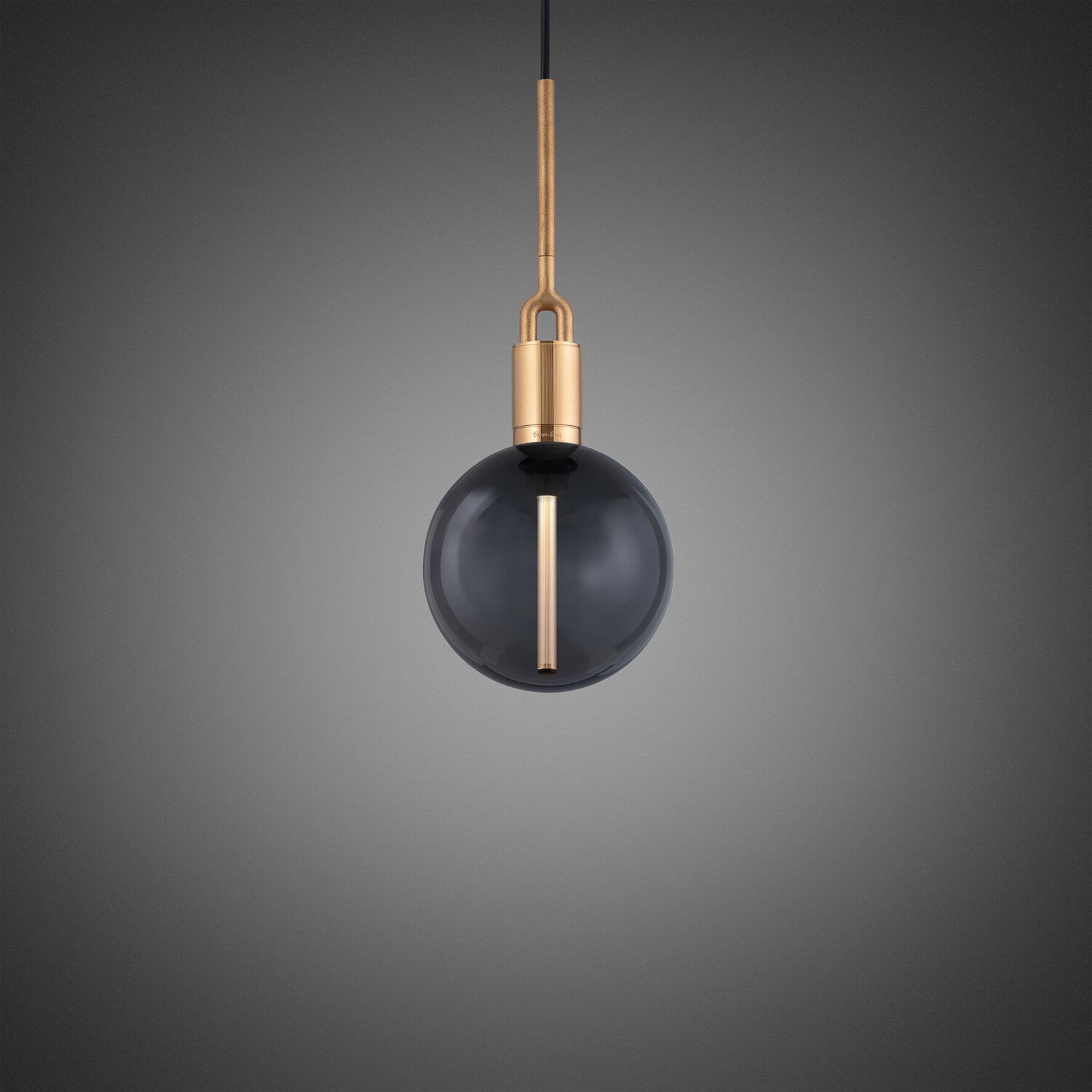Buster + Punch Forked Pendulum Ø 20 cm alamă/fumuriu