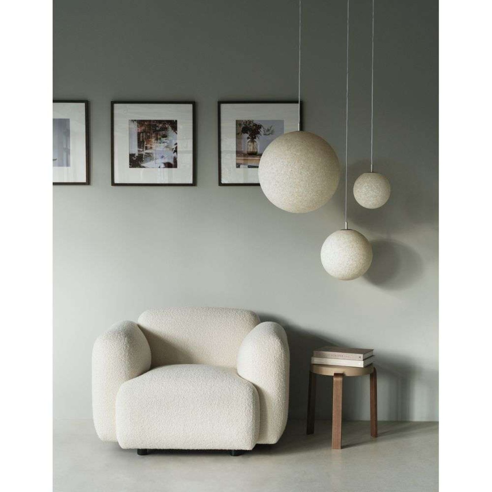 Pix Lustră Pendul Ø30 White - Normann Copenhagen