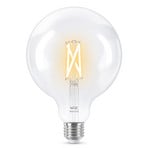 WiZ E27 LED Globe Filament klar 6,5W 2.200-5.500K