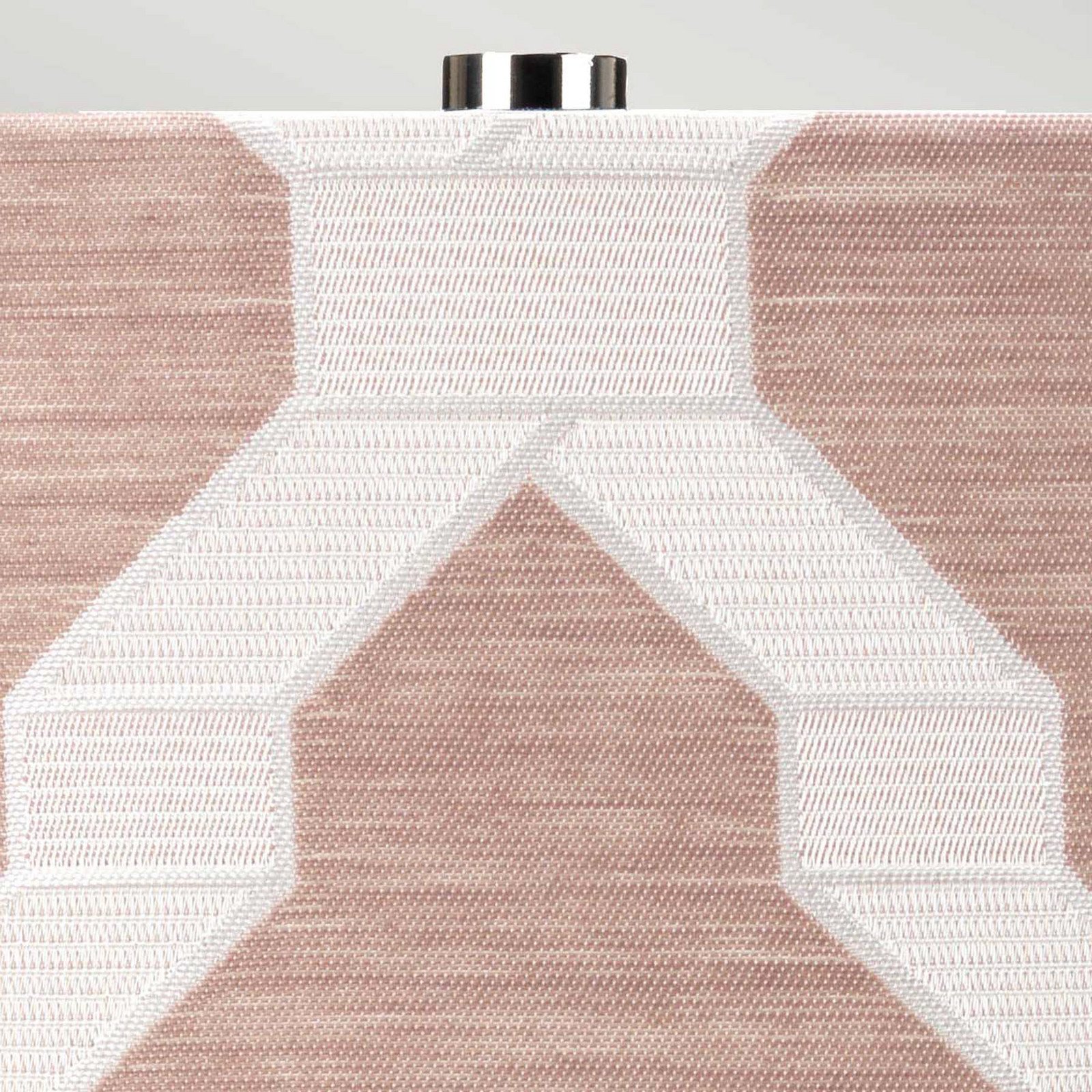 Elstead Lampă de masă Milo nichel-alb/roz - Camera de zi / sufragerie - alb roz nichel - Ceramică