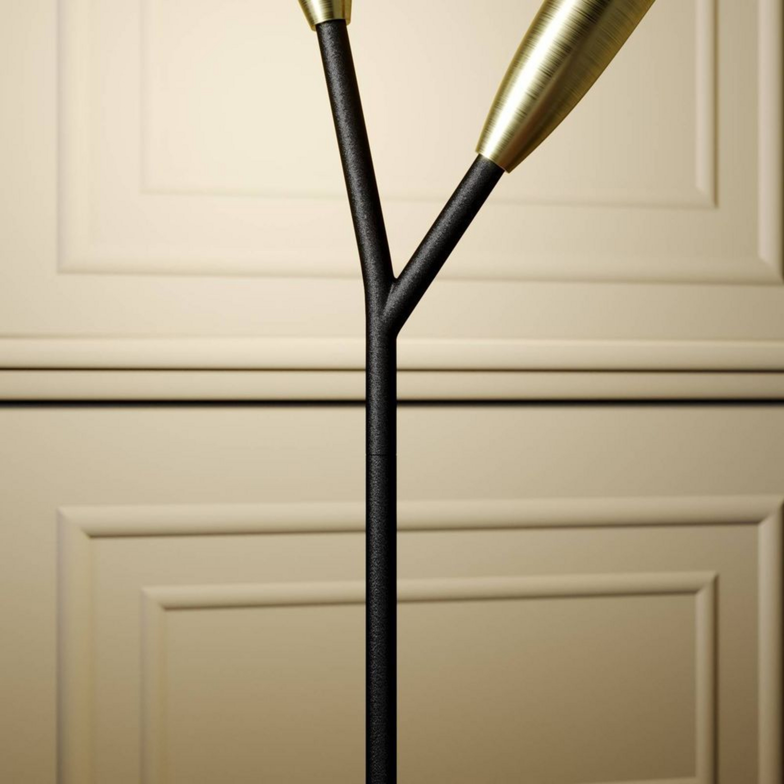 Carlea 2 Lampă de Masă Black/Brass - Lucande