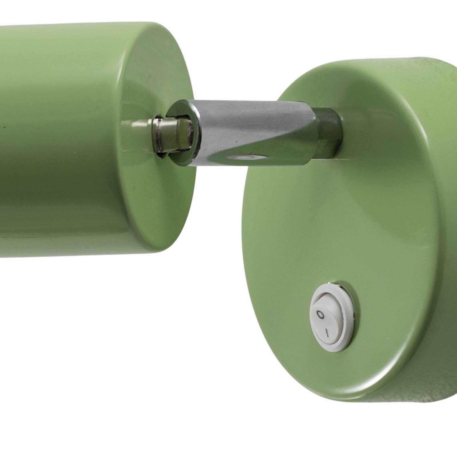Wandstrahler Fun, hellgrün, 14 cm hoch, verstellbar, GU10 günstig online kaufen