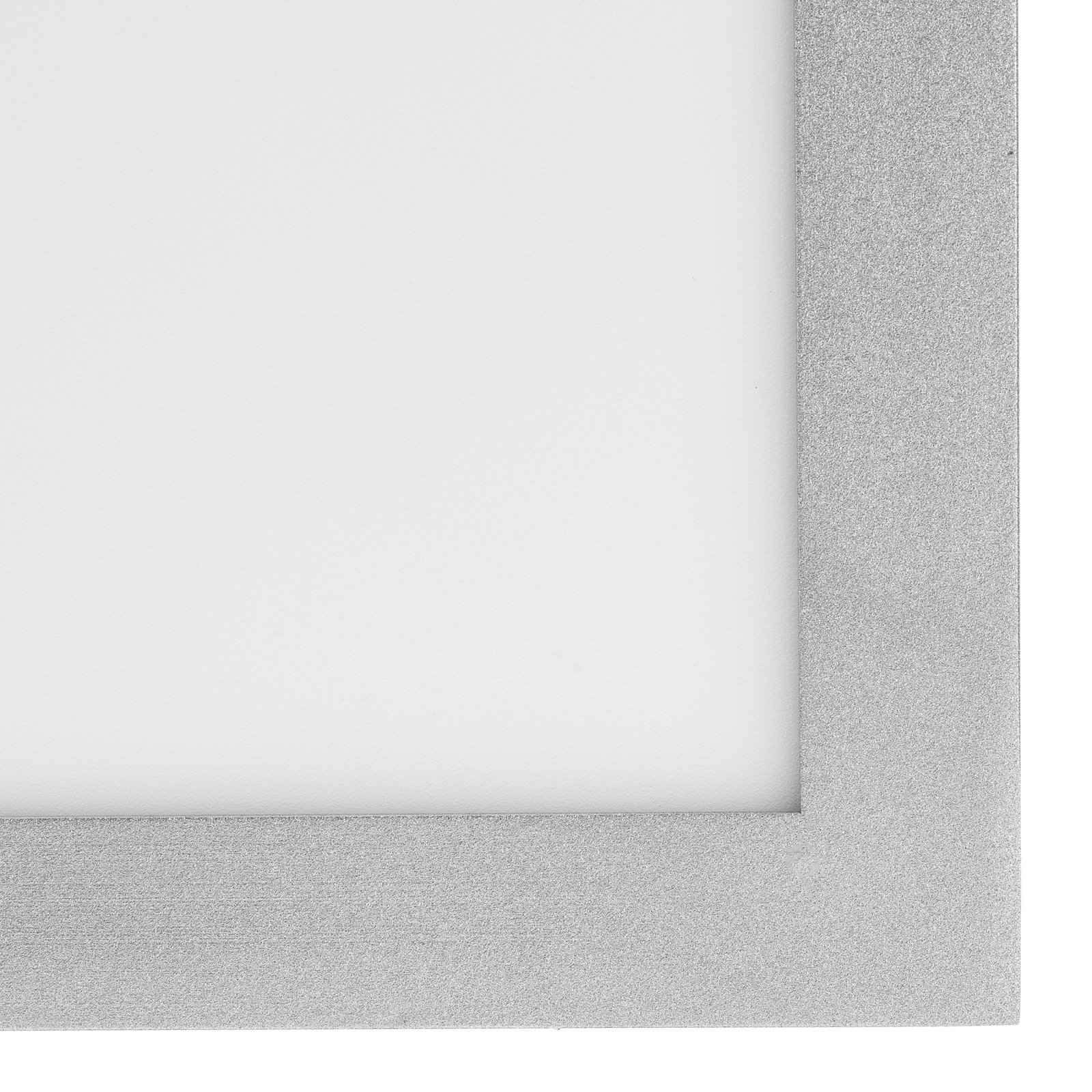 Livel LED Ceiling Lamp 4.000K 62x62 White/Silver - Lindby