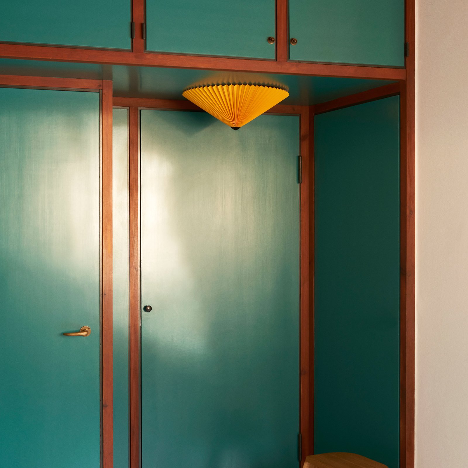 Matin Flush 500 Vegglampe Yellow - HAY
