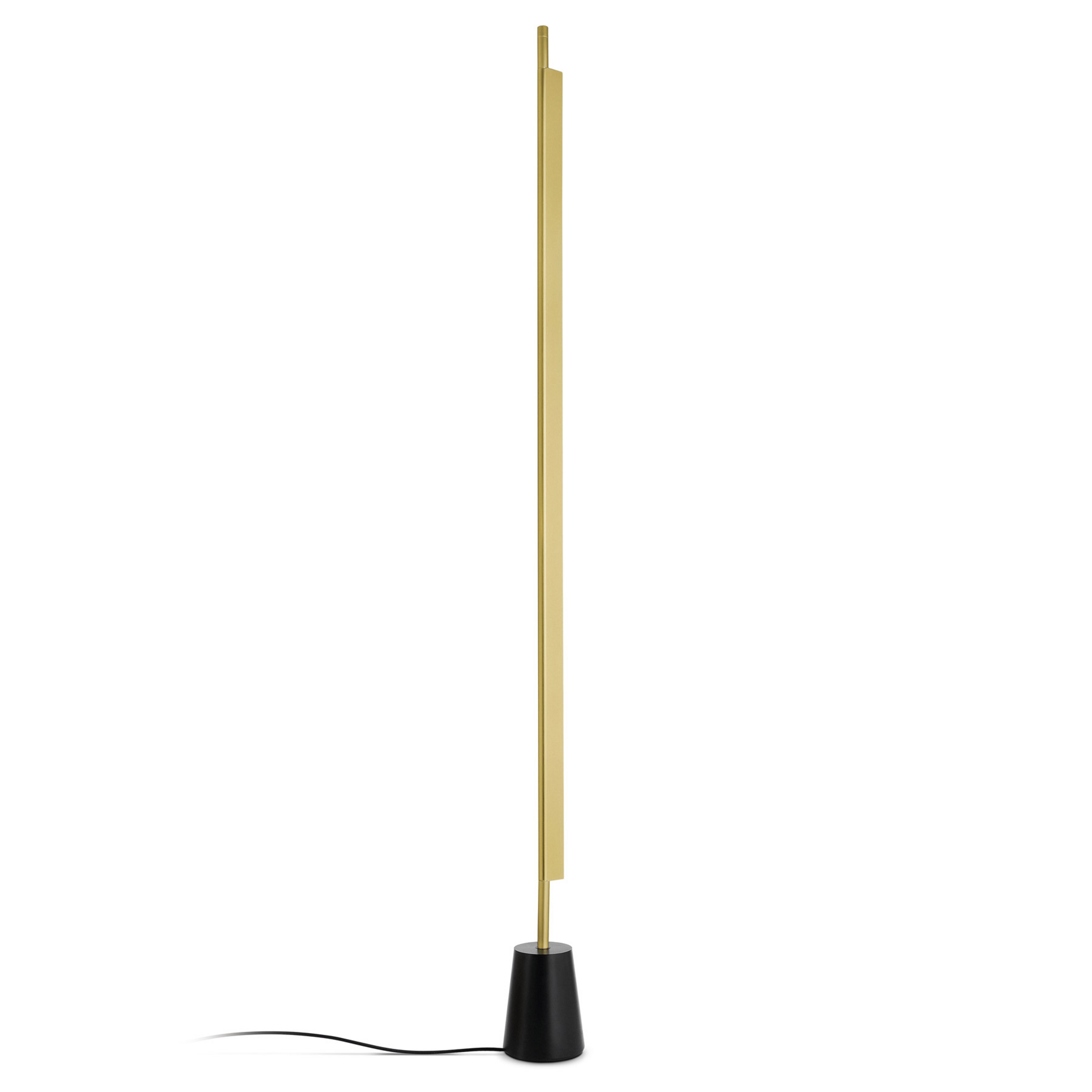 Luceplan Compendium LED-golvlampa mässing