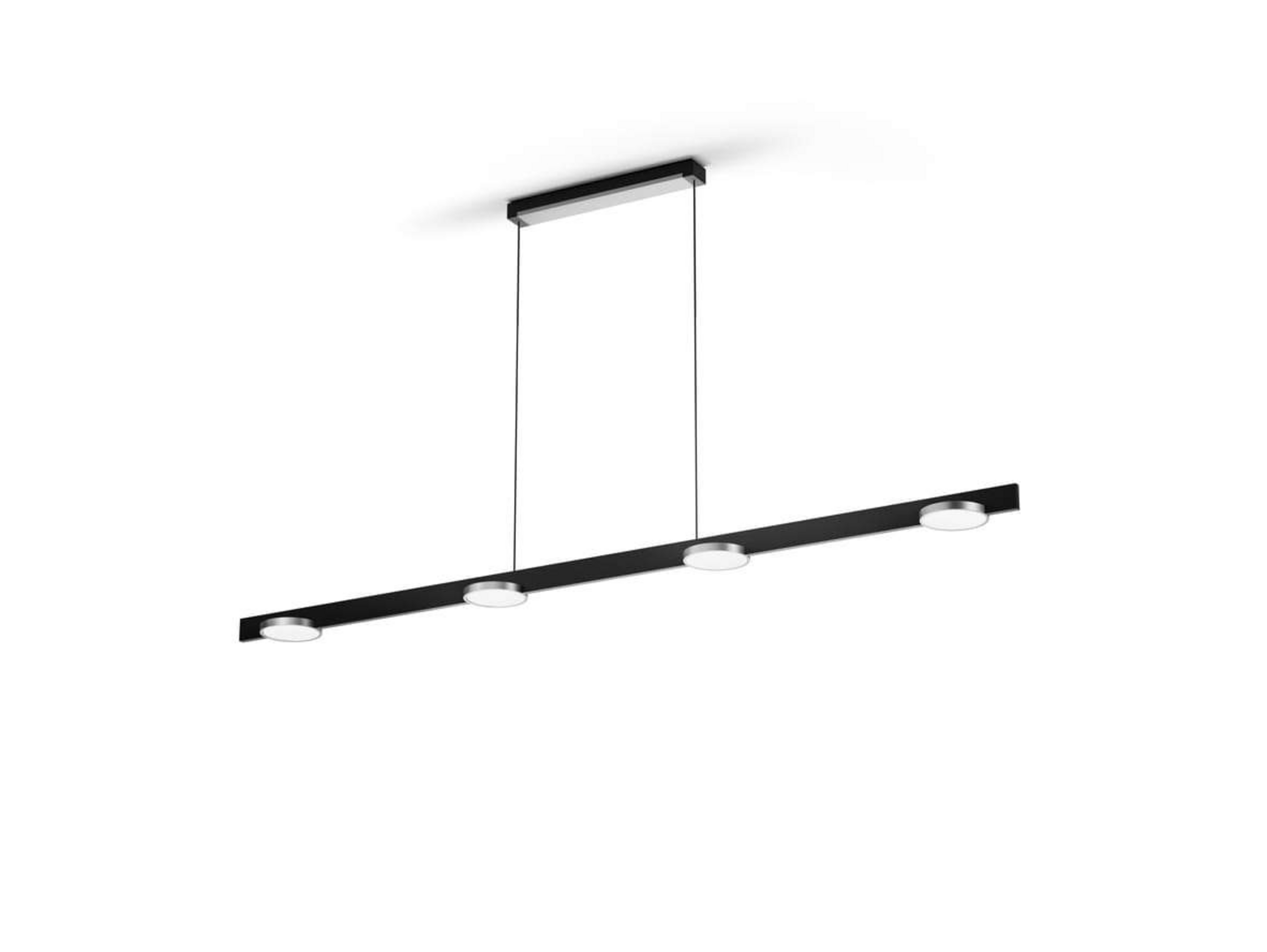 Inlay S1800 Linear Pendelleuchte 2700-6500K Black/Silver - Light-Point