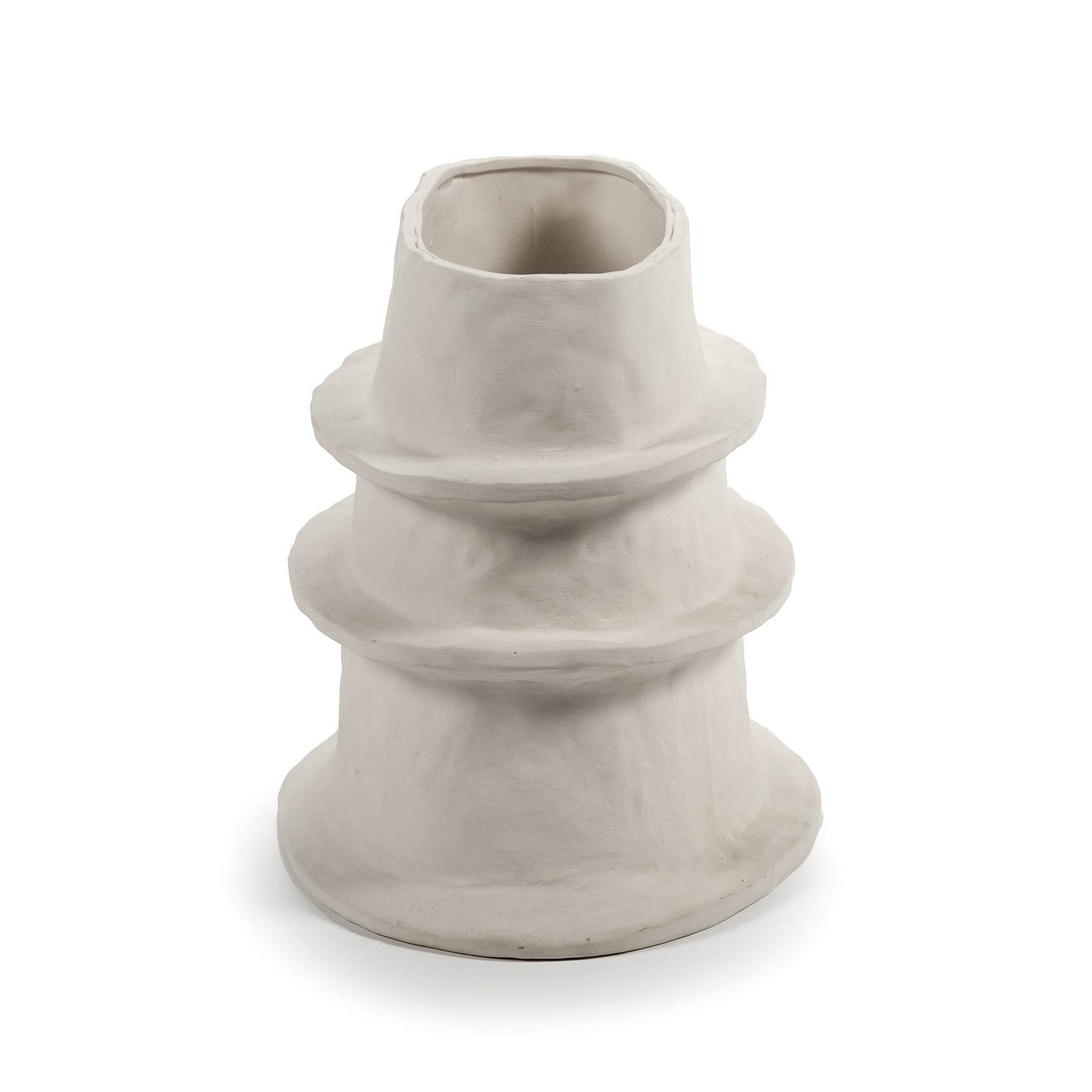 FLOWER POT 06 M BEIGE MOLLY blomsterpotte/vase, keramik, højde 33 cm FLOWER POT 06 M BEIGE MOLLY blomsterpotte/vase, keramik, højde 33 cm