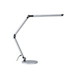 FlexBar LED desk lamp, silver, 36 cm, CCT – Paulmann