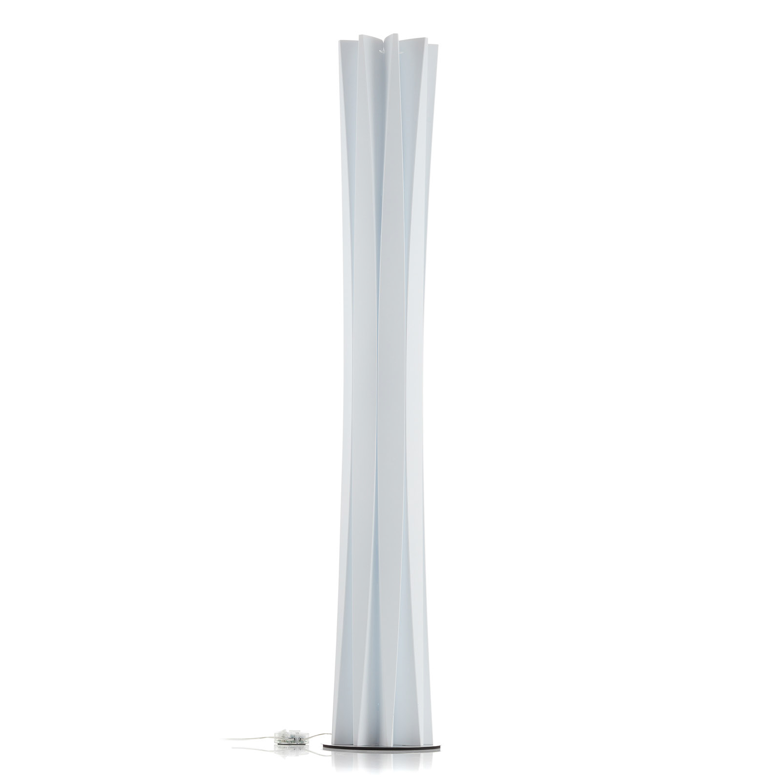 Slamp Bach gulvlampe, højde 184 cm, hvid