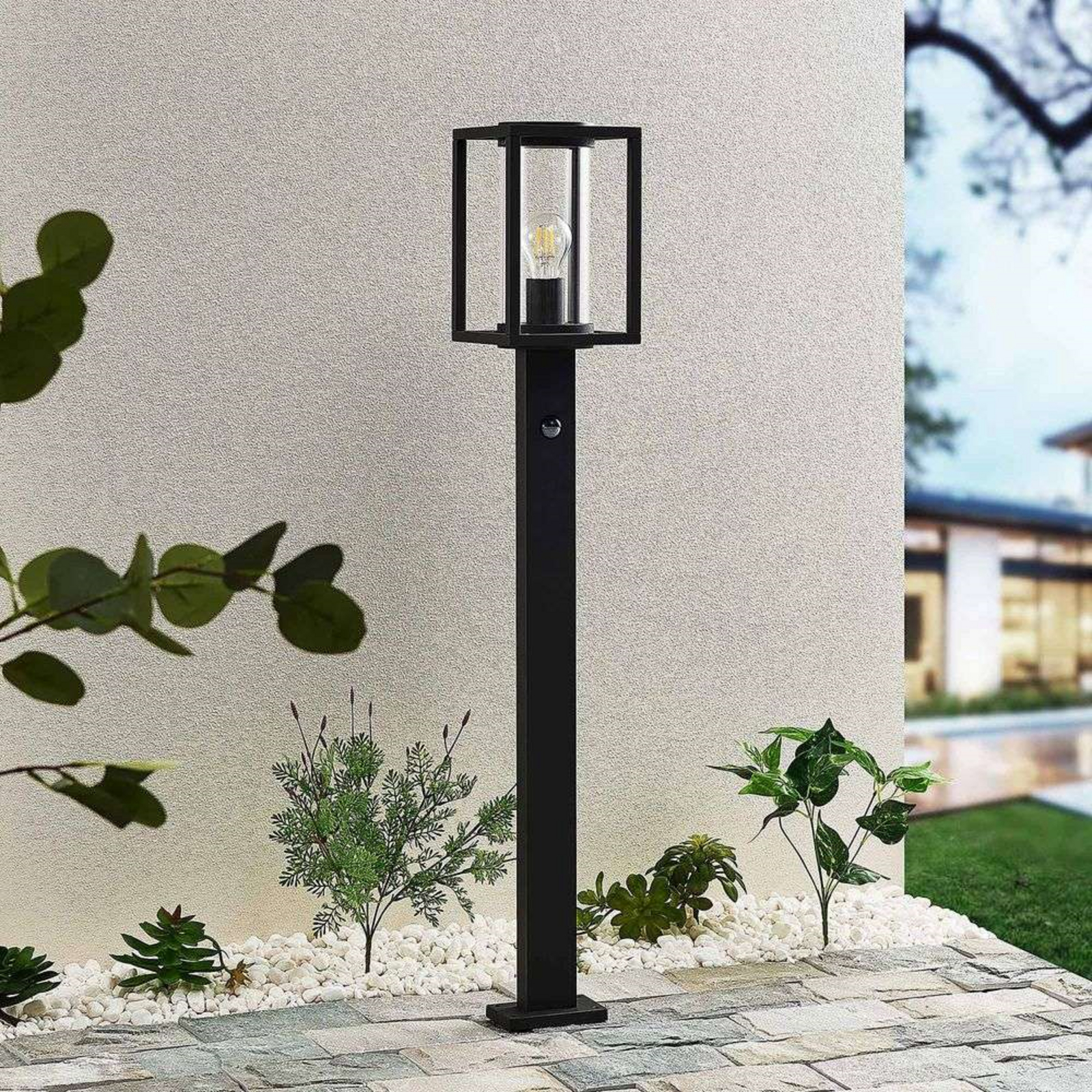 Ferda Lampă de Grădină de Exterior w/Sensor H100 Graphite - Lucande