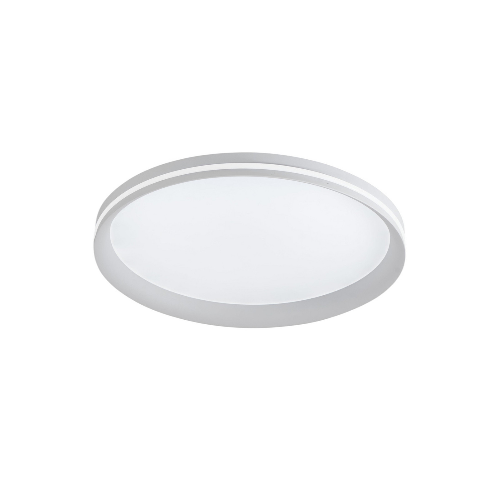 Fabas Luce Plafonieră LED Isy alb Ø 45 cm metal CCT dimabilă - Camera de zi / sufragerie - Modern