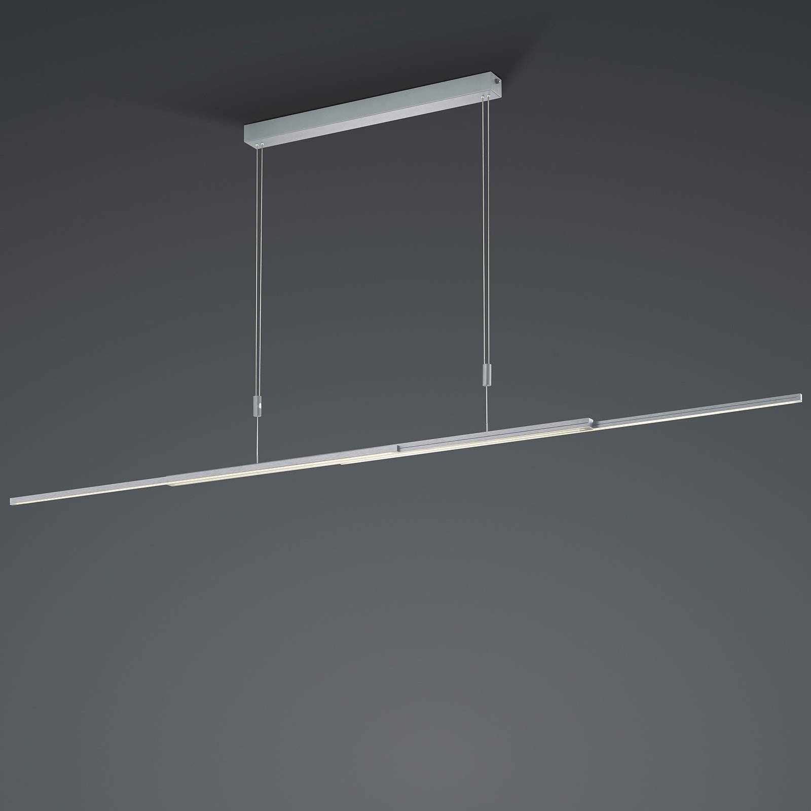 LED-Pendellampe Lightline ZigBee up/down nickel 3m-Abhängung günstig online kaufen