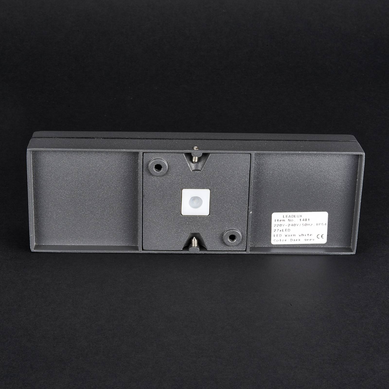 Lucande LED Outdoor Wall Light - Modern - Black