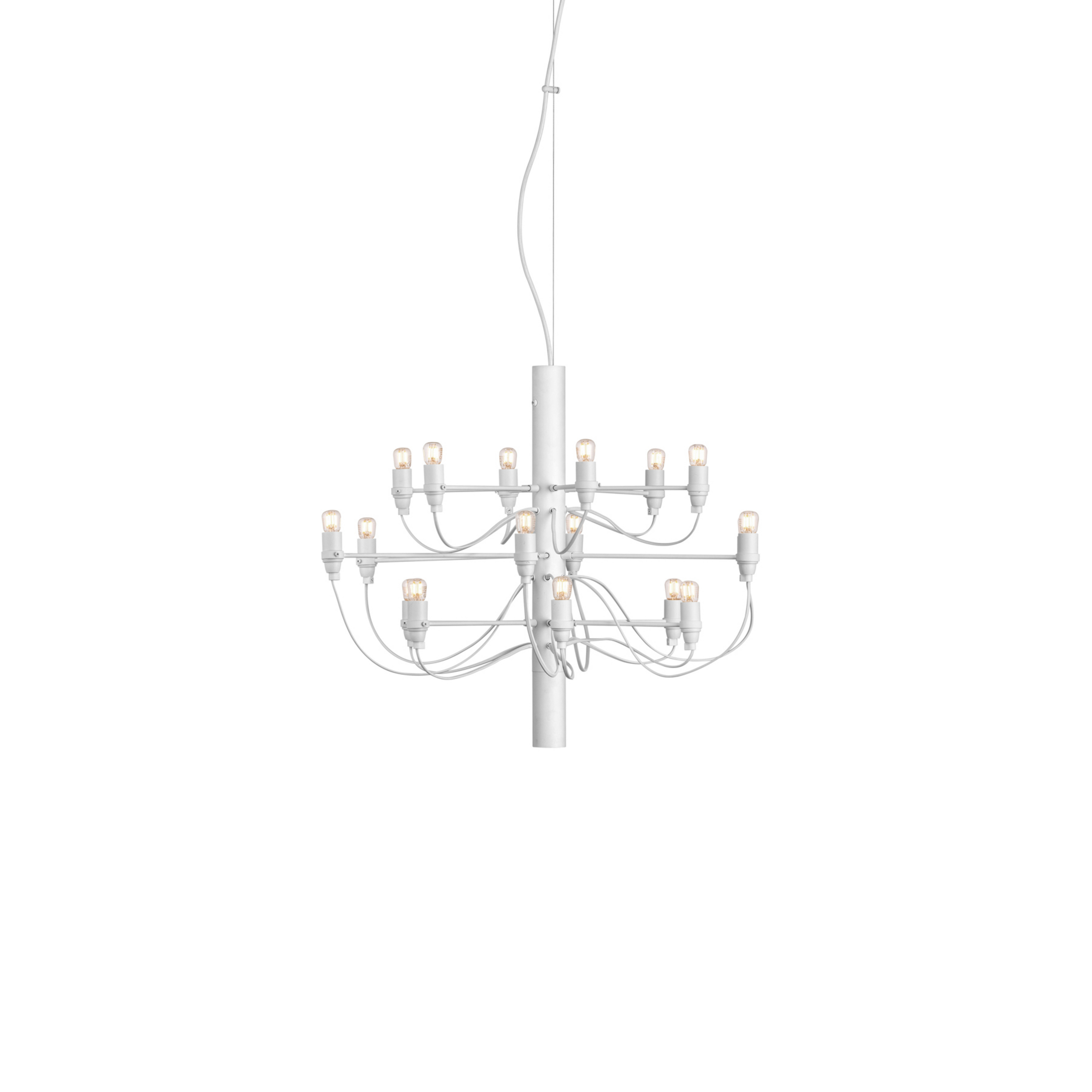 2097/18 C Lampada LED a sospensione Matt White - FLOS