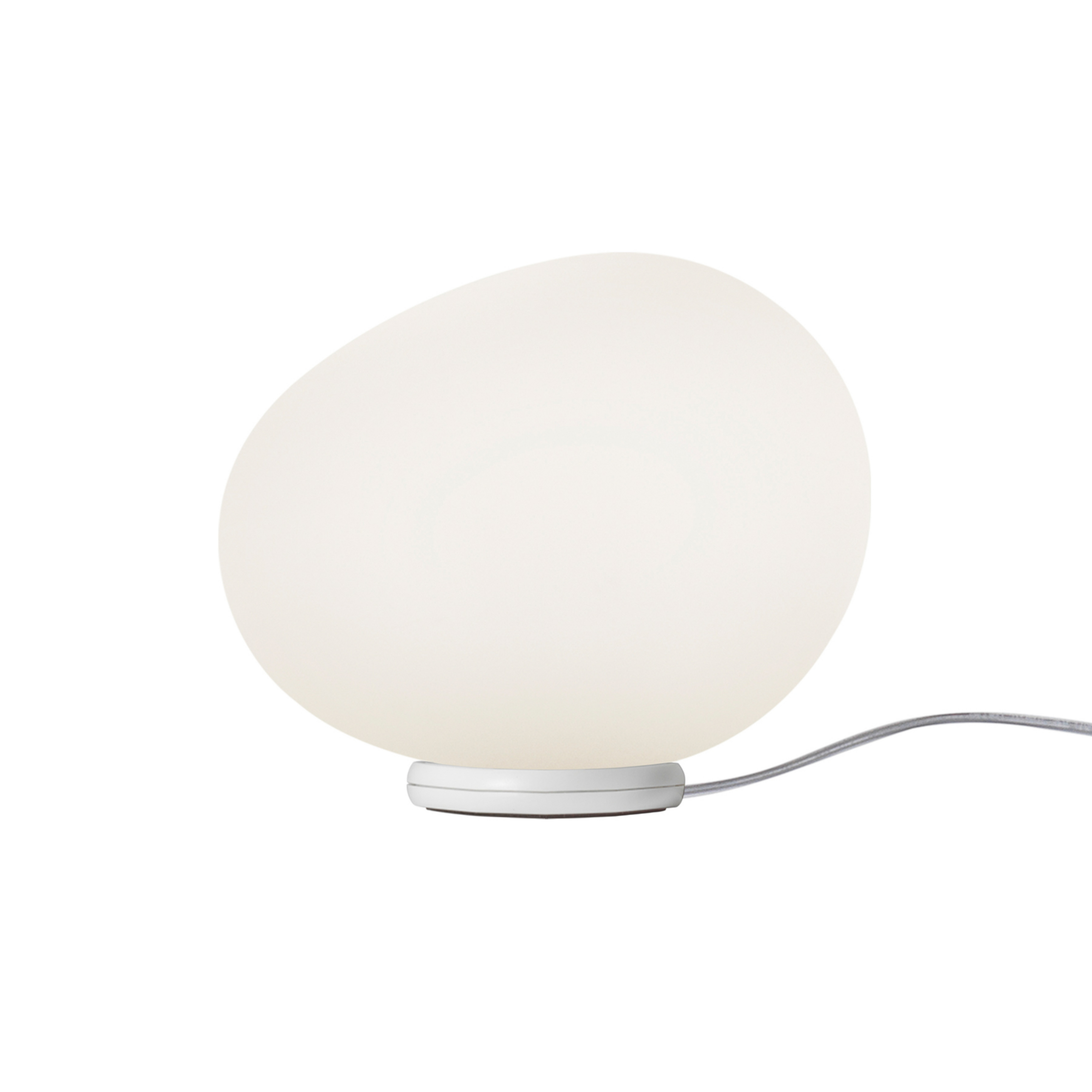 Gregg Piccola Candeeiro de Mesa White/White Dimm. - Foscarini
