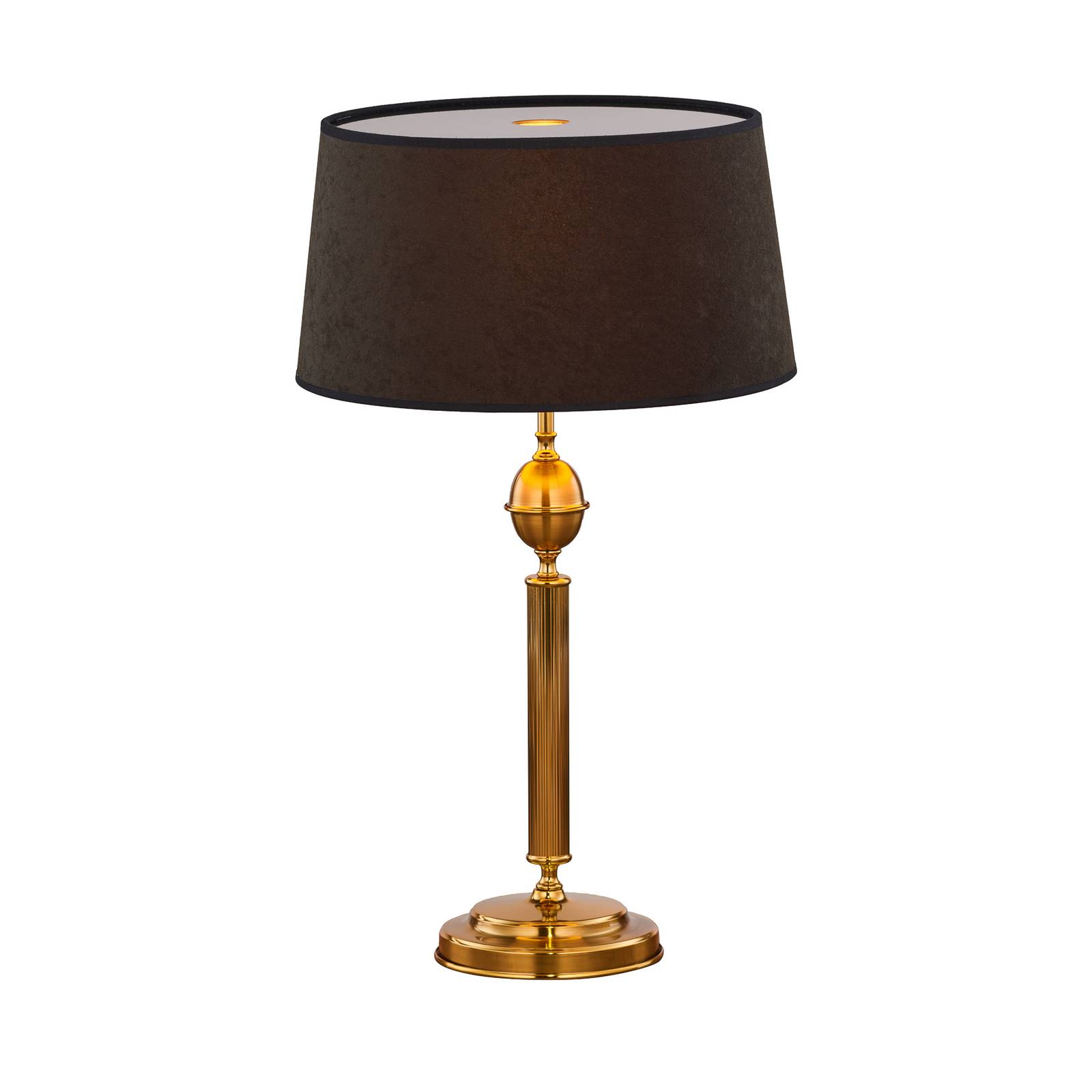 Baranio asztali lámpa szövet ernyővel