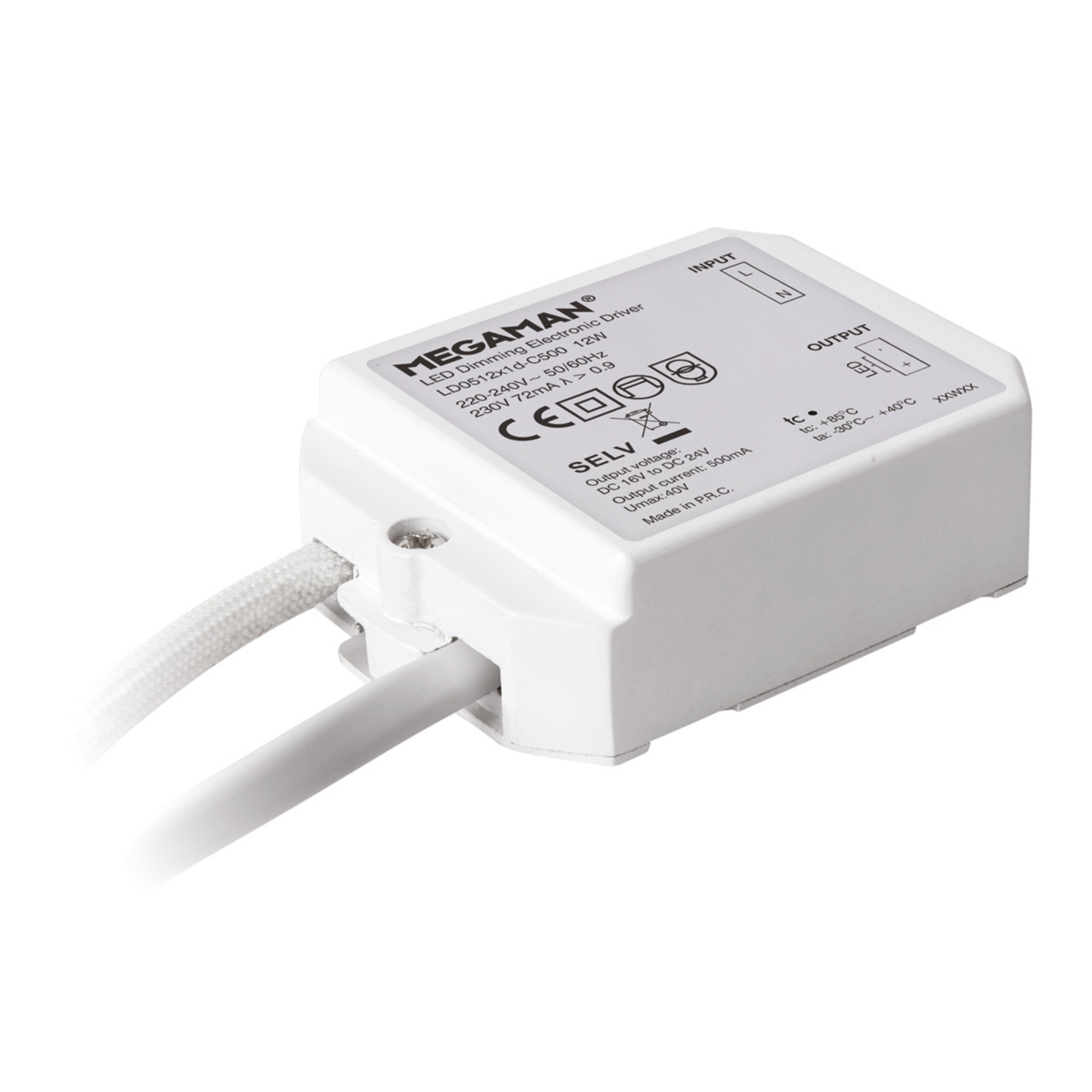 LED-Treiber für Rico HR, dimmbar U-DIM, 9 W