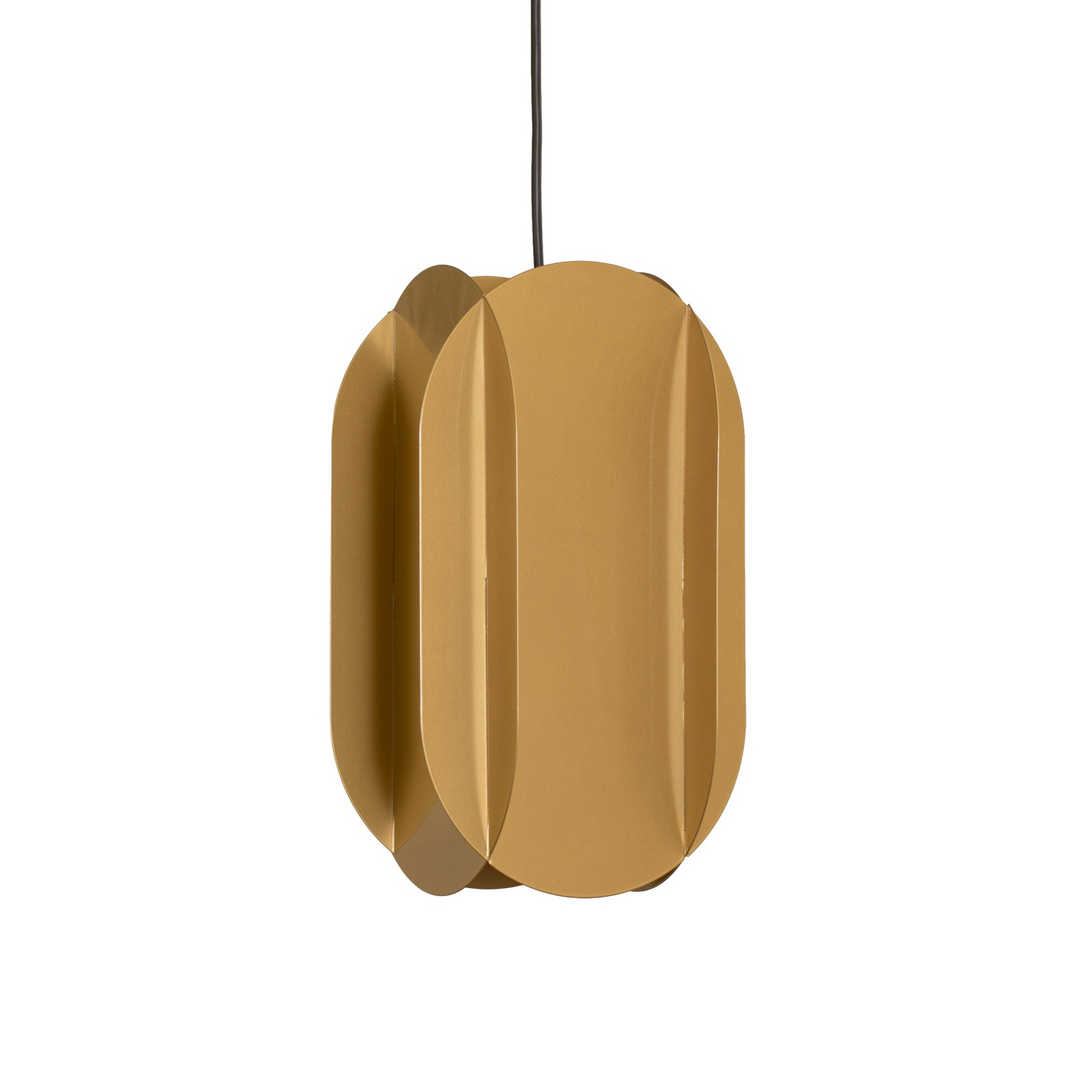 Lampă suspendată Corner, culoare auriu, înălțime 35 cm, metal, E27 Lampă suspendată Corner, culoare auriu, înălțime 35 cm, metal, E27