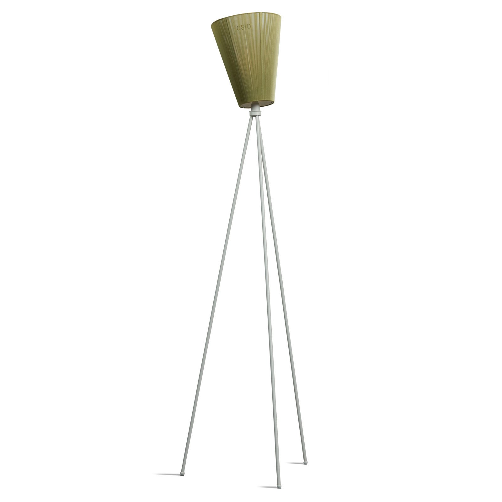 Oslo Wood Lattiavalaisin Light Grey/Olive - Northern
